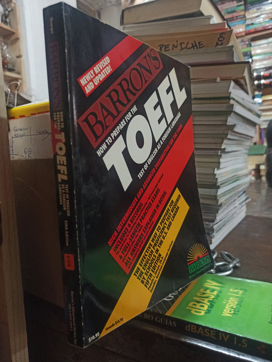 HOW TO PREPARE FOR THE TOEFL OOR EDITORIAL BARRONS USADO IDIOMAS ALDAMA