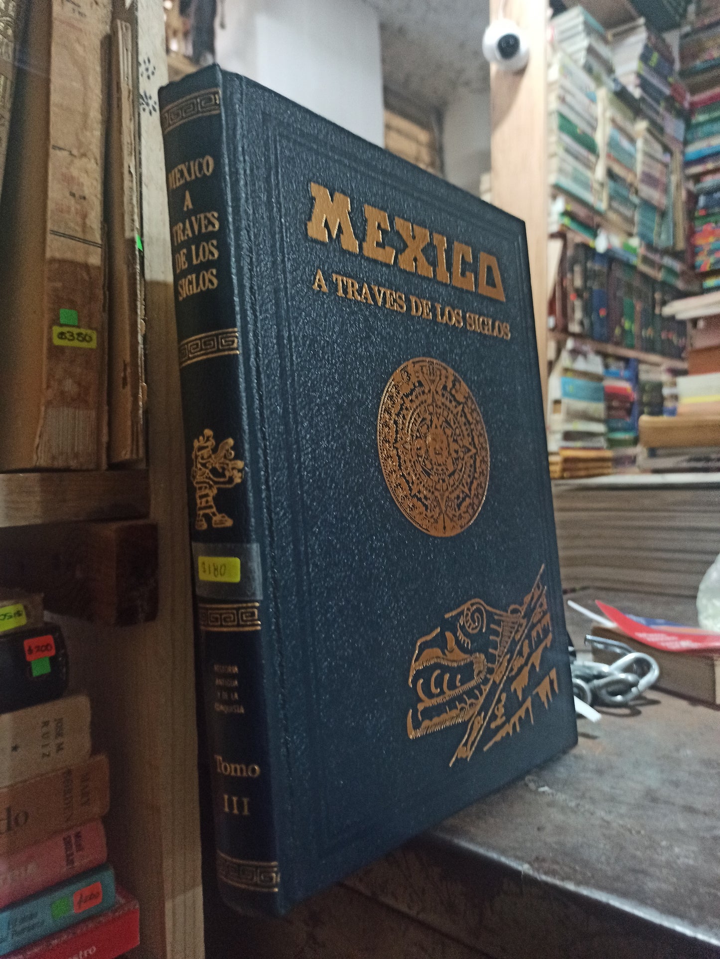 MEXICO A TRAVES DE LOS SIGLOS TOMO 3 POR VICENTE RIVA PALACIOS USADO HISTORIA ALDAMA