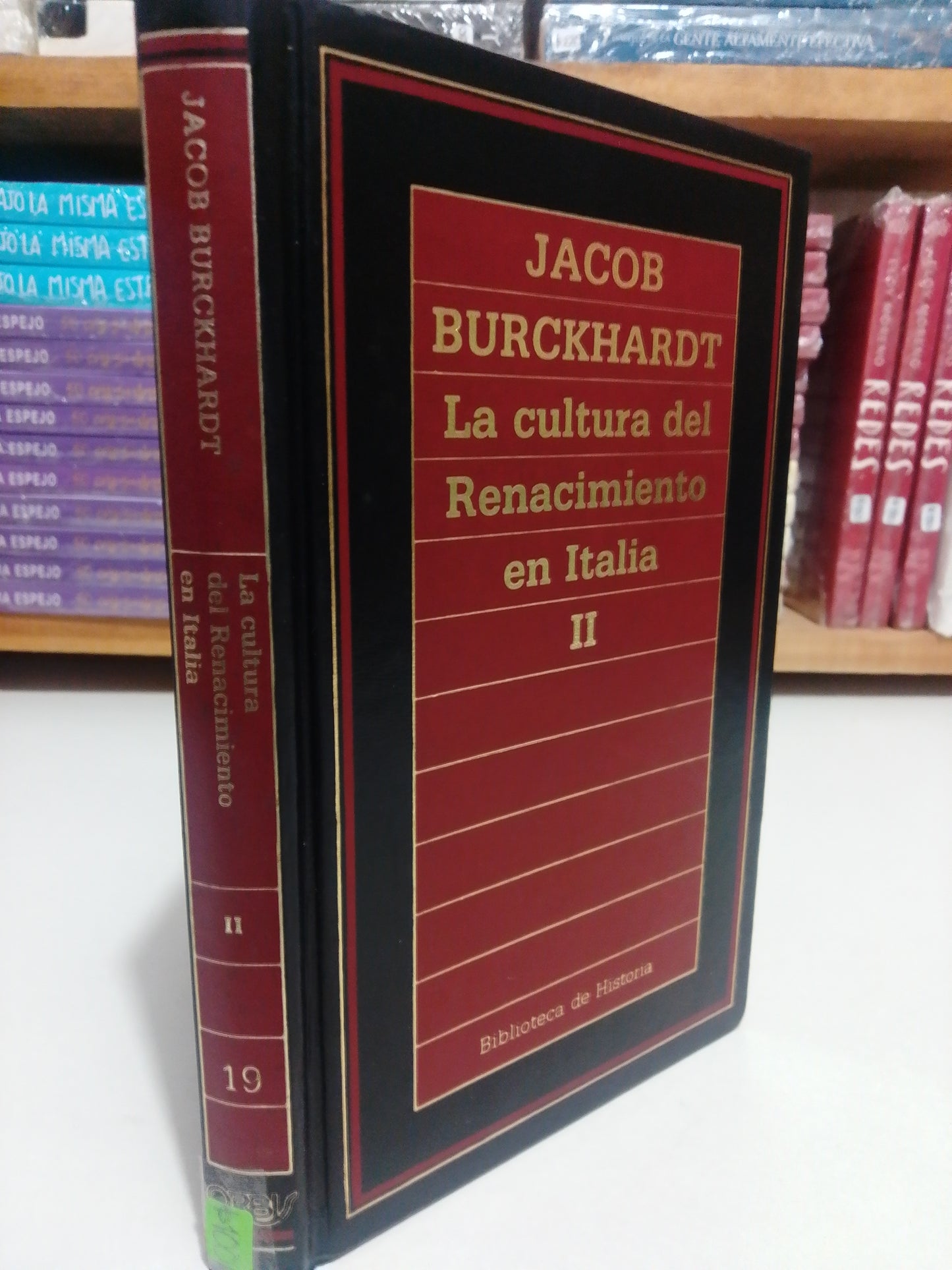 LA CULTURA DEL RENACIMIENTO EN ITALIA II POR JACOB BURCKHARDT USADO NOVELA JUAREZ