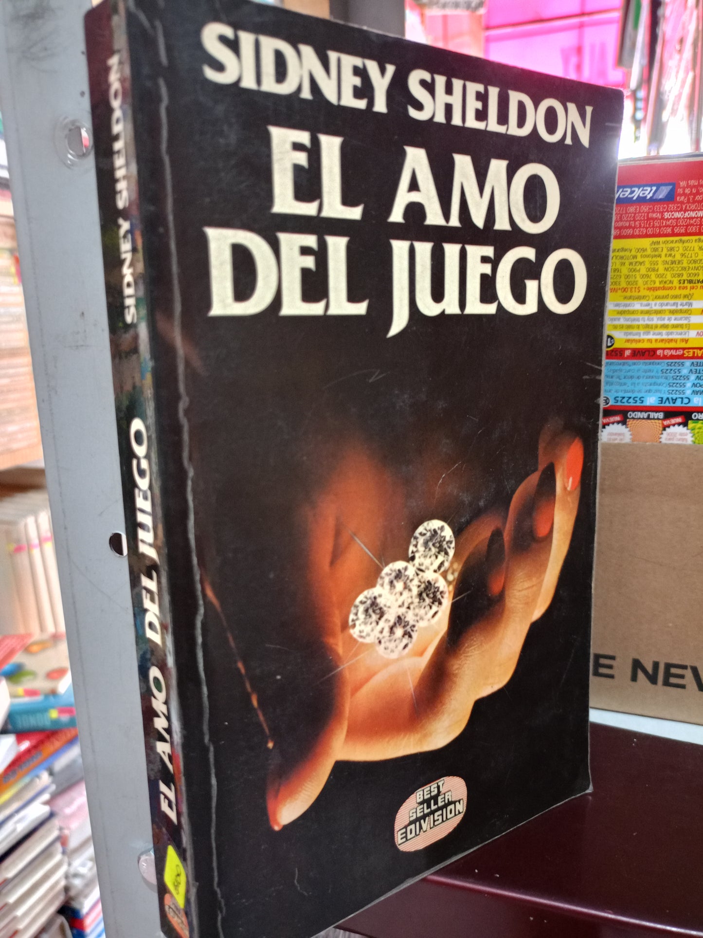 EL AMO DEL JUEGO POR SIDNEY SHELDON USADO NOVELA LITERARIO 305