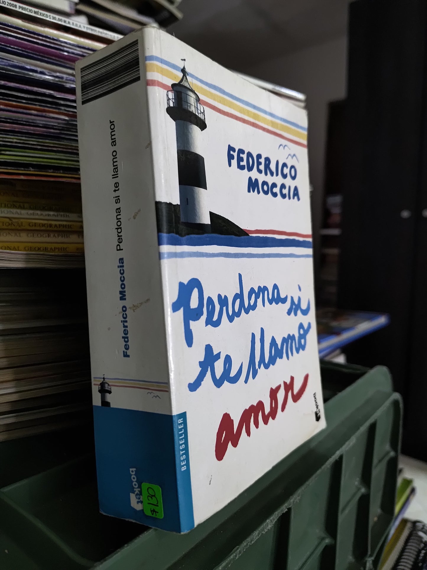 PERDONA SI TE LLAMO AMOR POR FEDERICO MOCCIA USADO NOVELAS JUAREZ 515