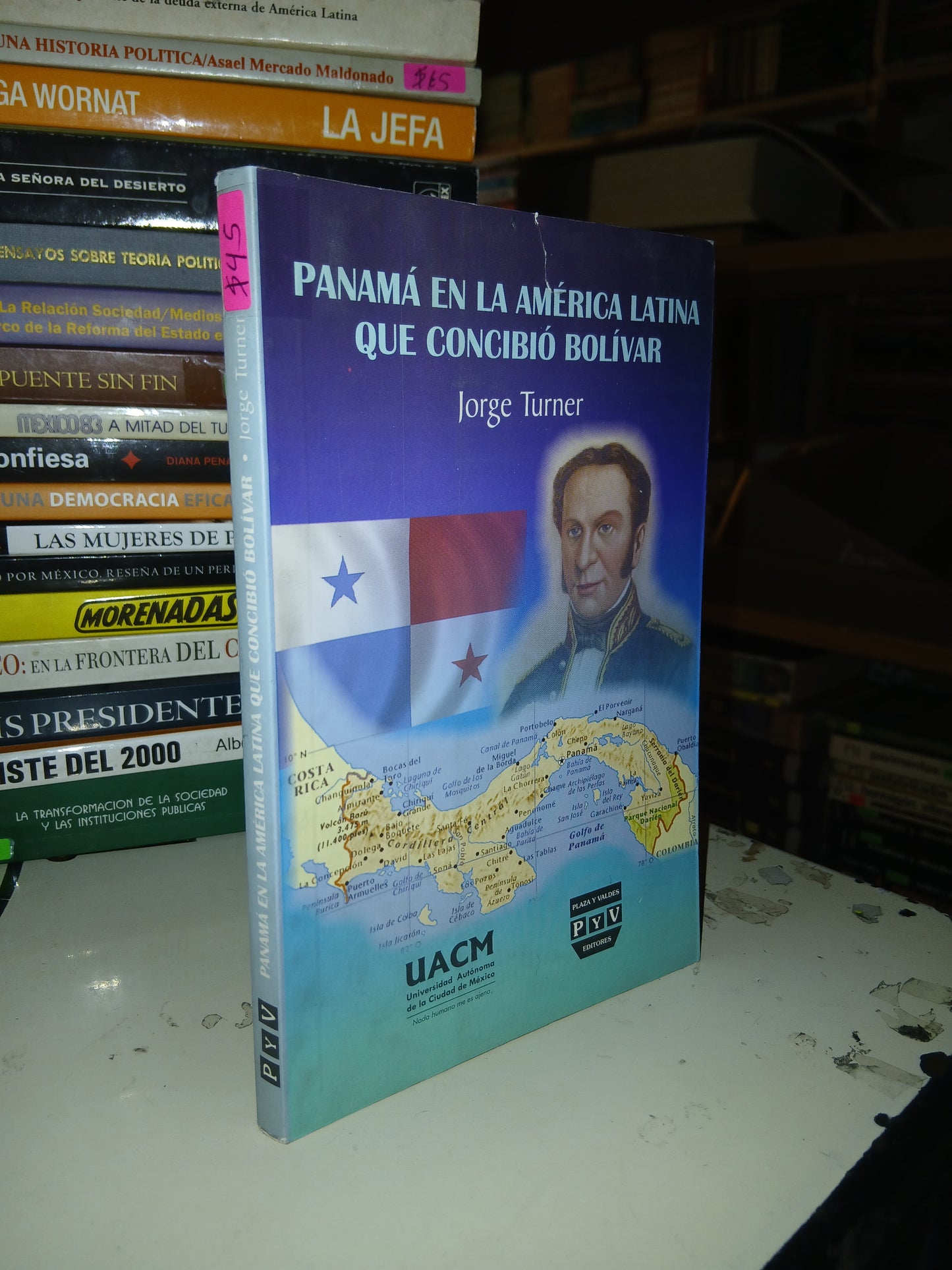 PANAMÁ EN LA AMÉRICA LATINA QUE CONCIBIÓ BOLÍVAR POR JORGE TURNER USADO POLÍTICA LITERARIO 207