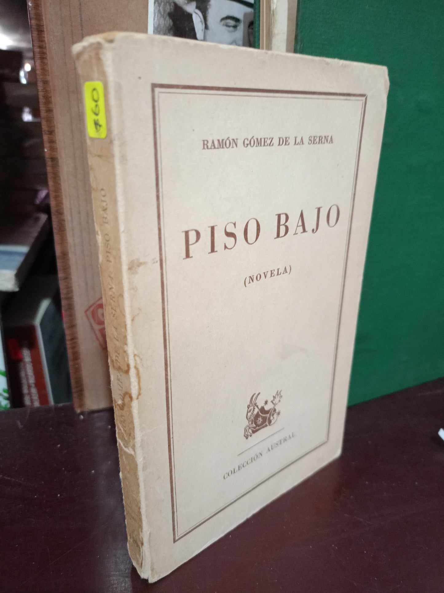 PISO BAJO RAMON GOMEZ DE LA SERNA USADO NOVELA LITERARIO 305