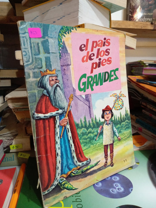 EL PAIS DE LOS PIES GRANDES USADO INFANTIL JUAREZ