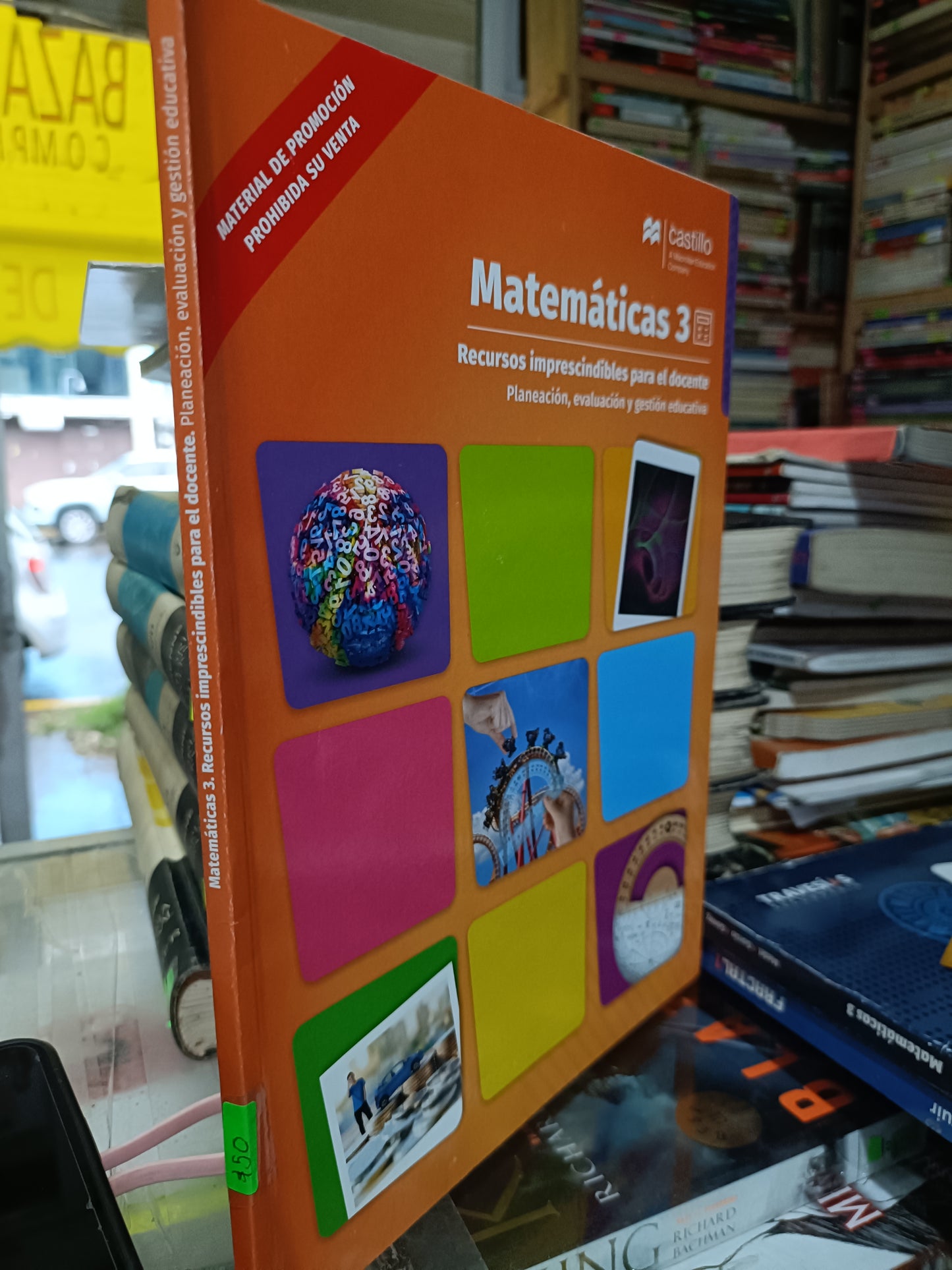 RECURSOS IMPRESCINDIBLES PARA EL DOCENTE MATEMÁTICAS 3 USADO MATEMÁTICAS JUÁREZ 507