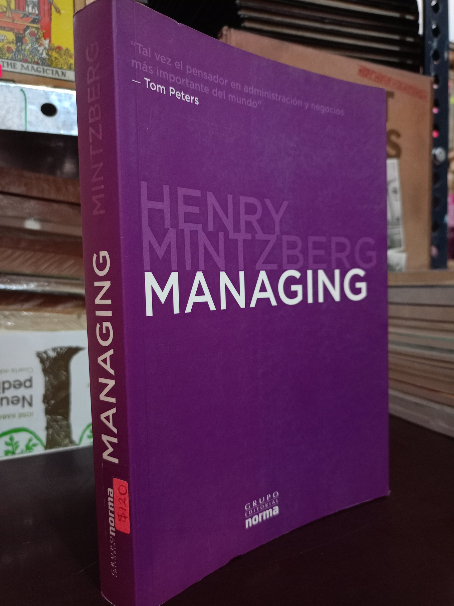 MANAGING POR HENRY MINTZBERG USADO SUPERACIÓN PERSONAL LITERARIO 305