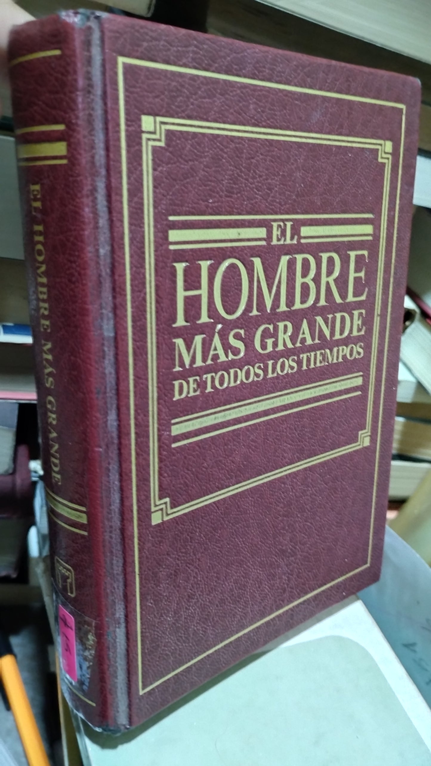 EL HOMBRE MAS GRANDE DE TODOS LOS TIEMPOS POR EDITORIAL ULTRAMAR LIBRO USADO RELIGION ALDAMA