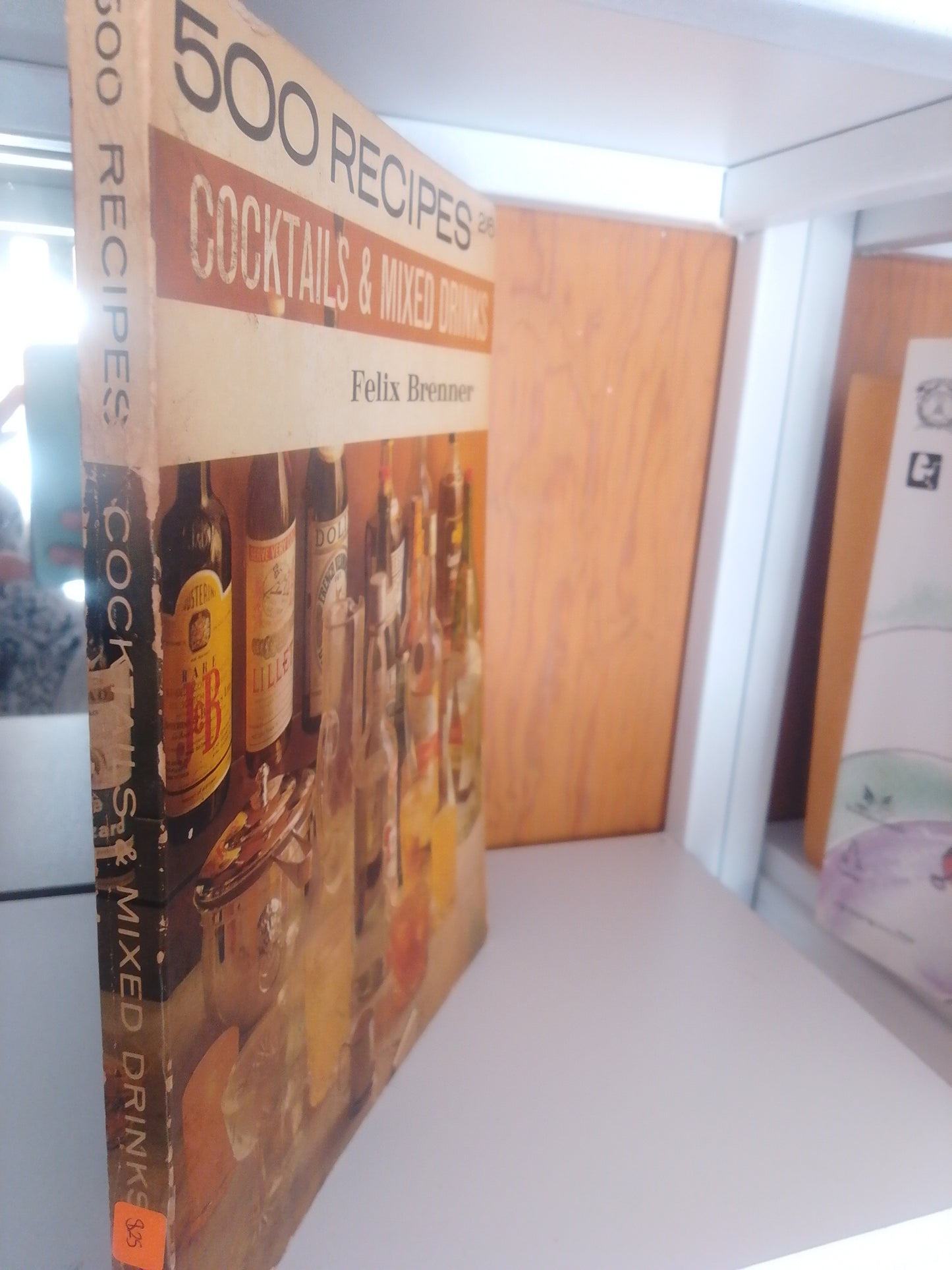 500 RECIPES COCKTAILS Y MIXES DRINKS FELIX BRENNER USADO COCINA JUAREZ 515
