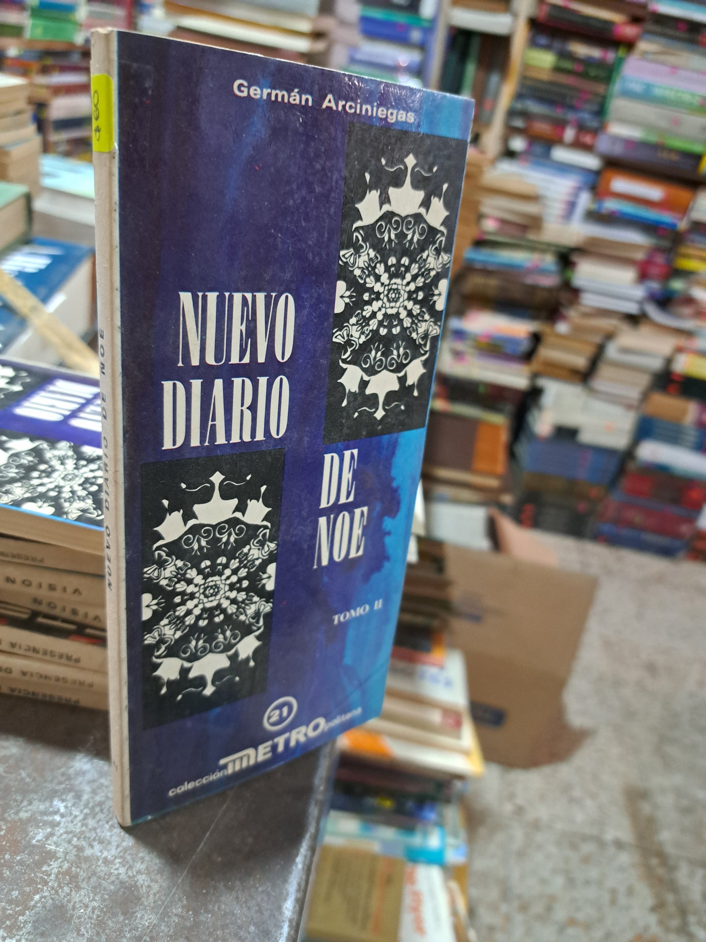 NUEVO DIARIO DE NOE TOMO II GERMAN ARCINIEGAS USADO HISTORIA ALDAMA