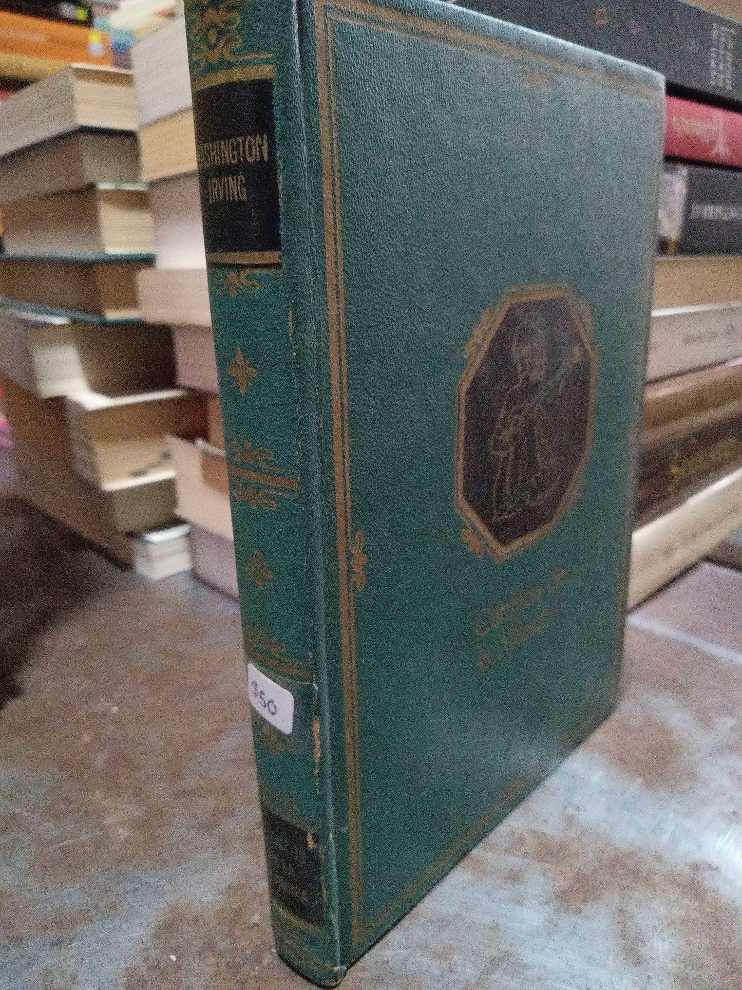 CUENTOS DE LA ALHAMBRA POR WASHINTONG IRVING USADO NOVELA ALDAMA