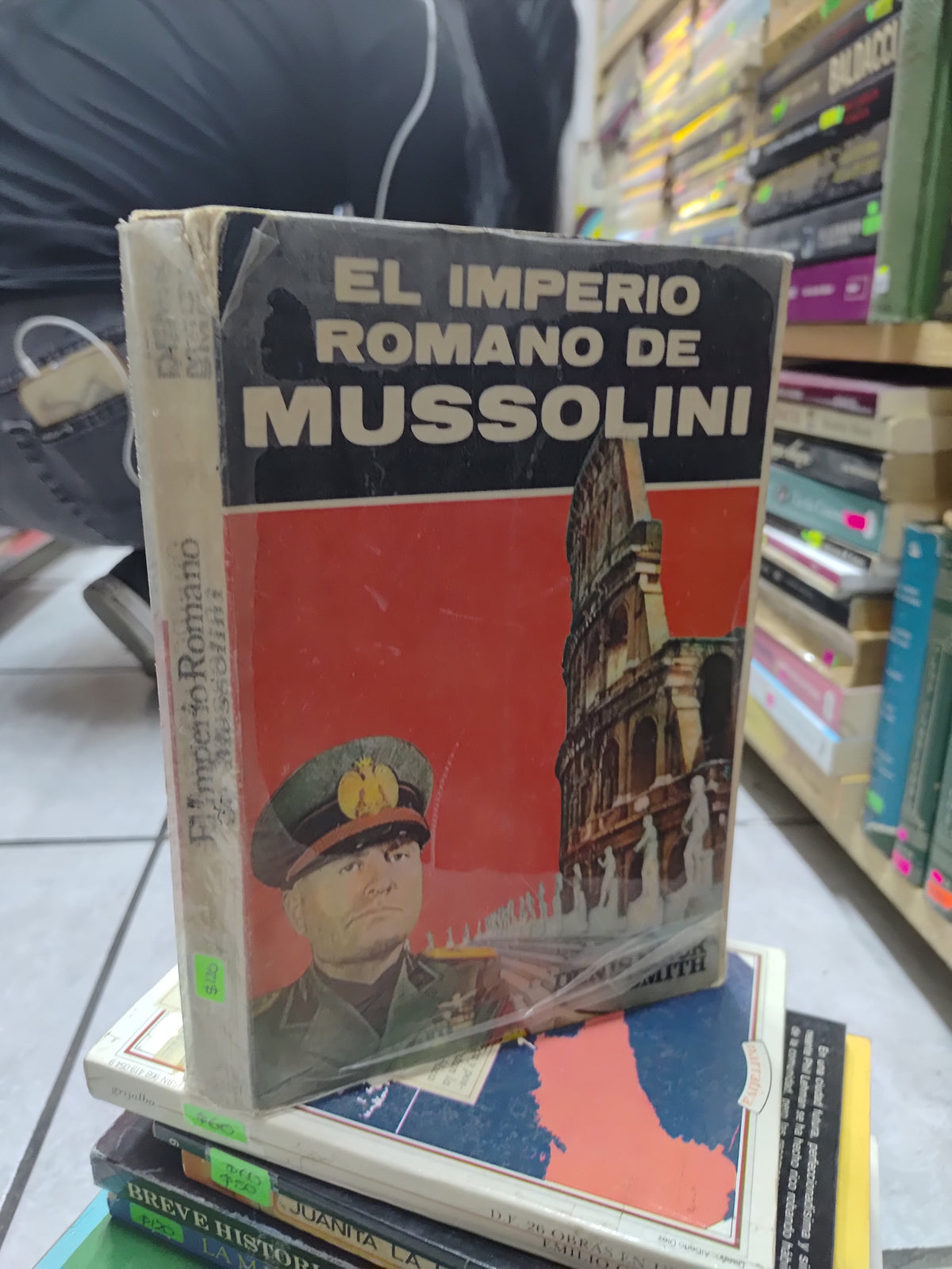 EL IMPERIO ROMANO DE MUSOLINI POR DENIS MACK SMITH USADO HISTORIA JUAREZ 507