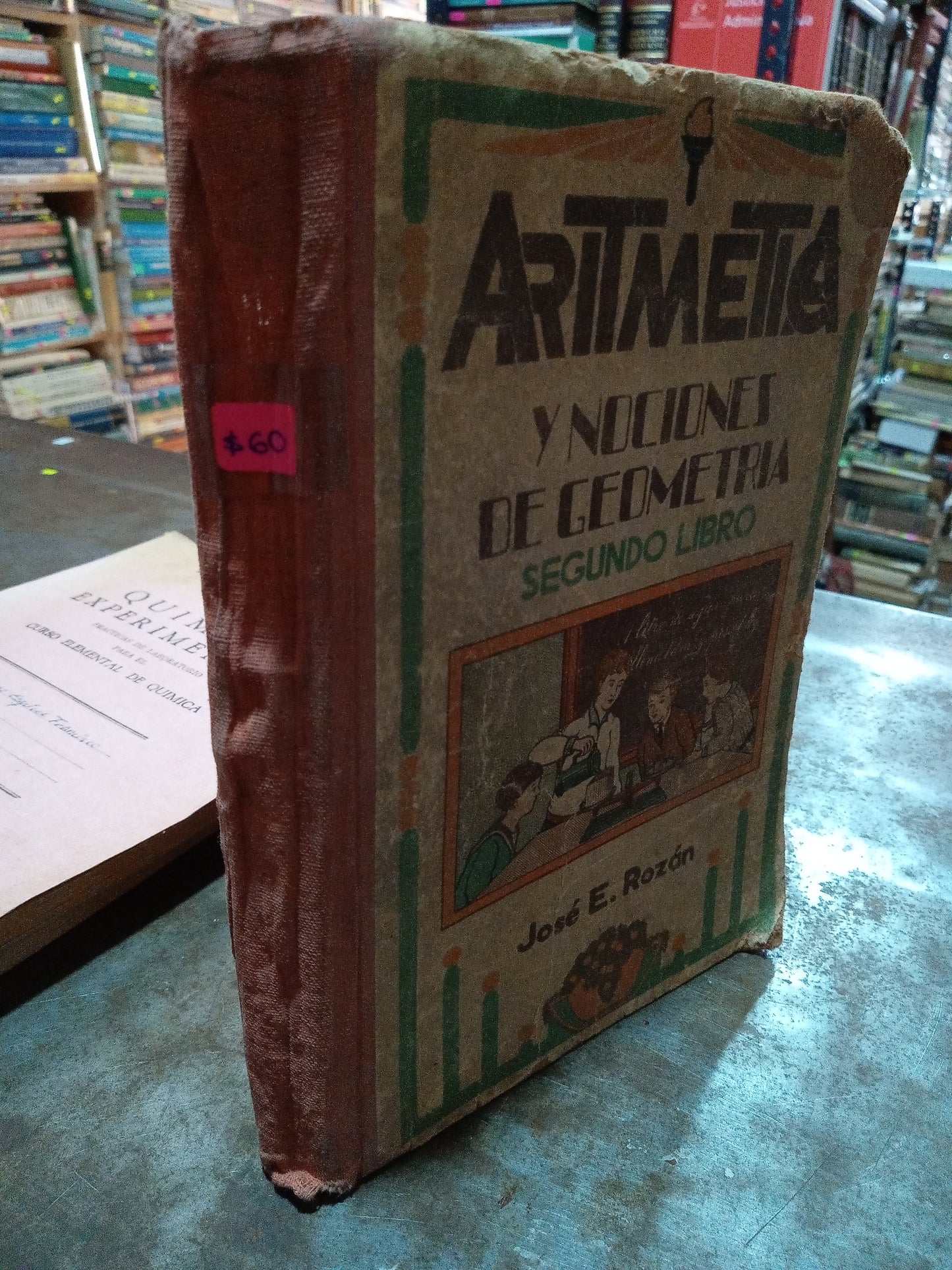 ARITMETICA Y NOCIONES DE GEOMETRIA POR JOSE E ROZAN USADO FISICA ALDAMA
