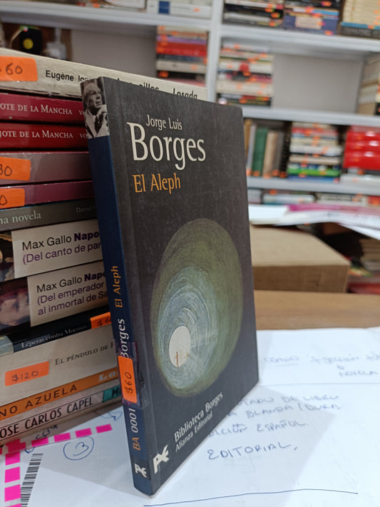 EL ALEPH POR JORGE BORGES USADO NOVELA JUAREZ 515
