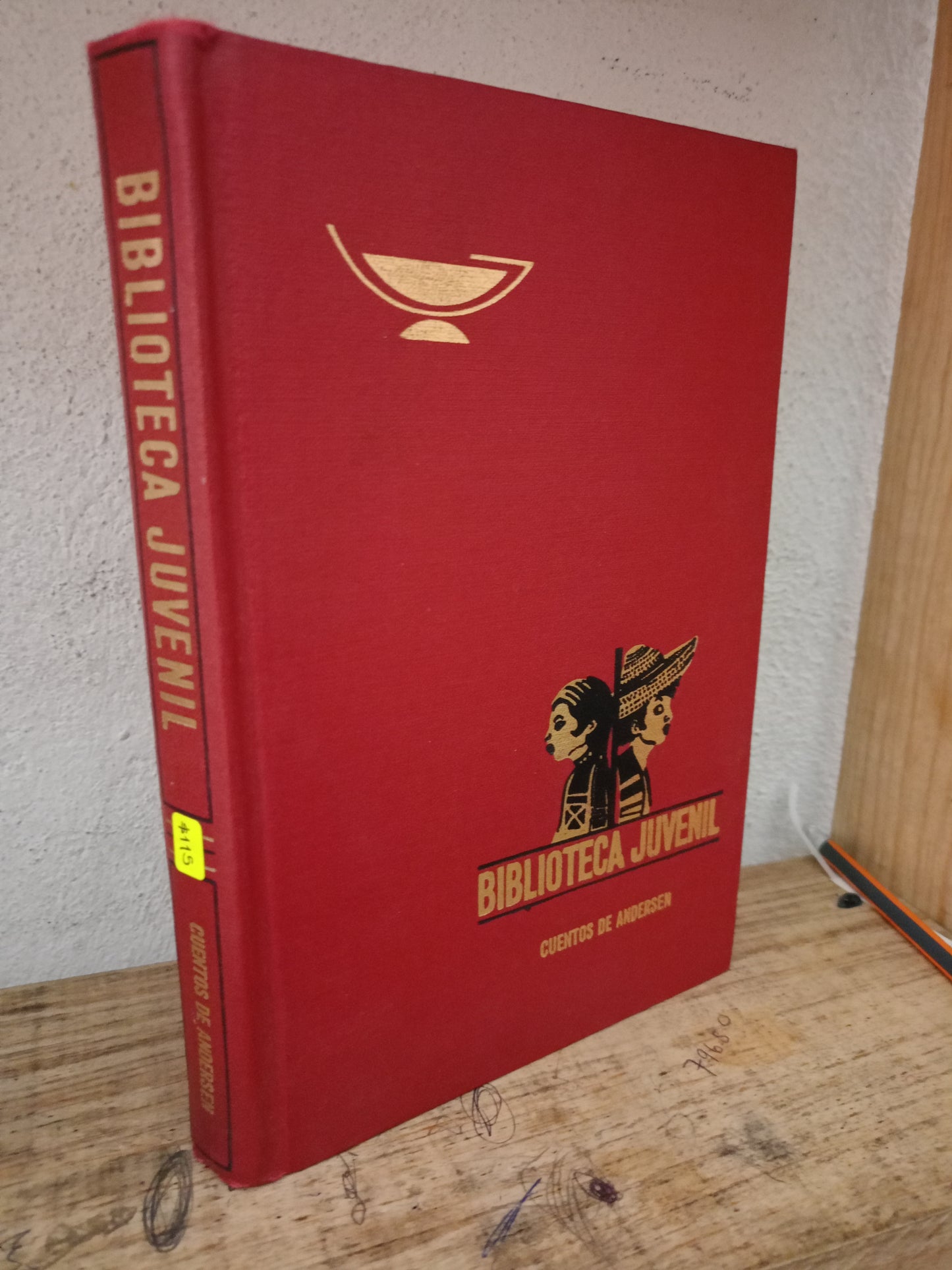 CUENTOS DE ANDERSEN BIBLIOTECA JUVENIAL USADO NOVELA LITERARIO 305