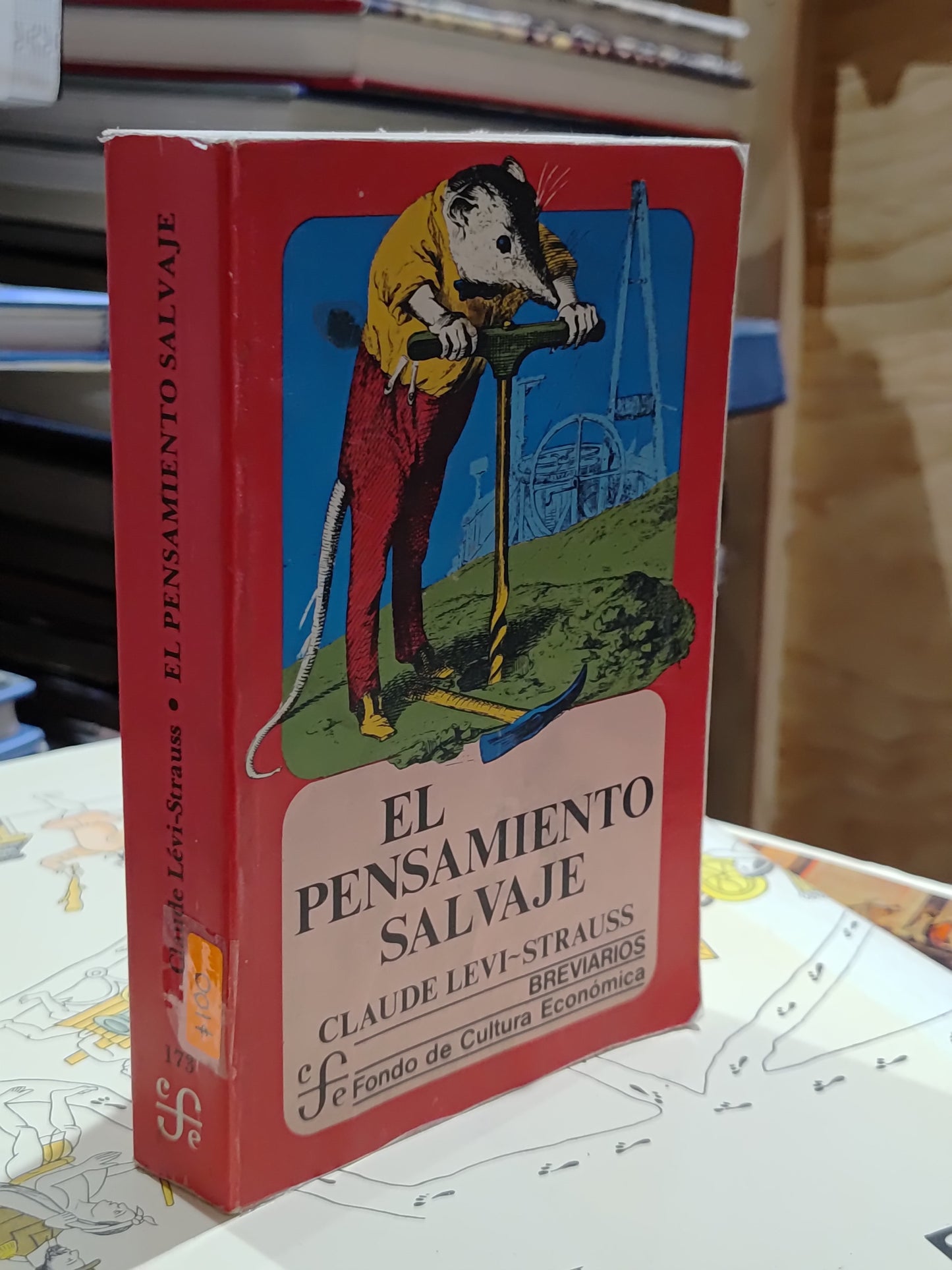 EL PENSAMIENTO SALVAJE POR CLAUDE LEVI STRAUSS USADO NOVELAS JUAREZ 515