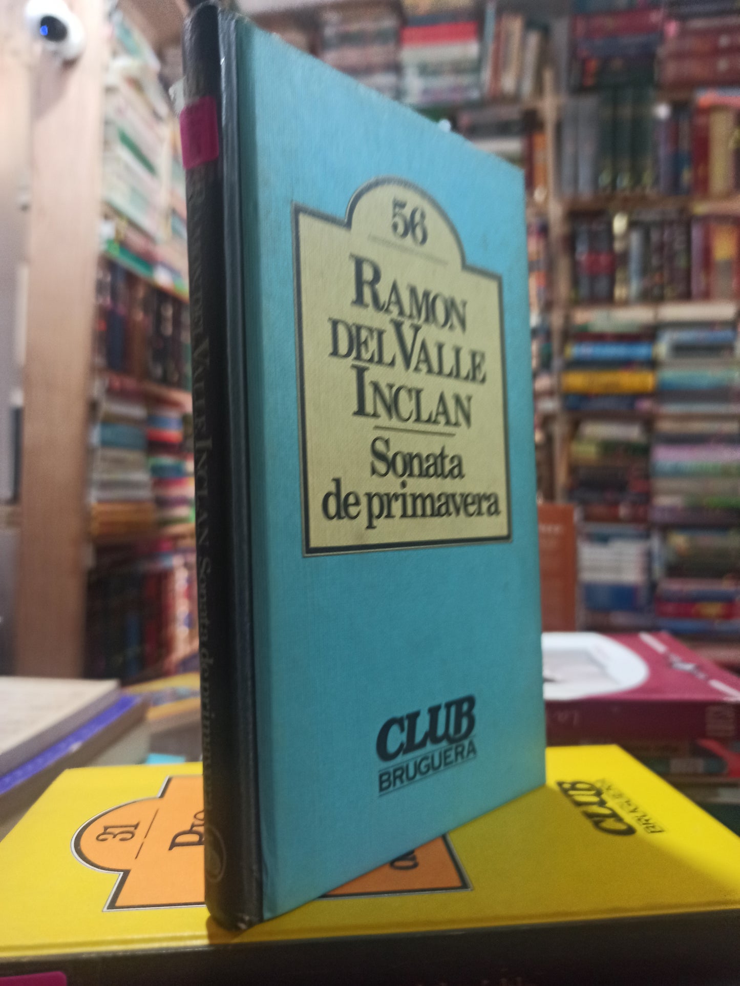 SONATA DE PRIMAVERA POR RAMON DEL VALLE USADO NOVELAS ALDAMA