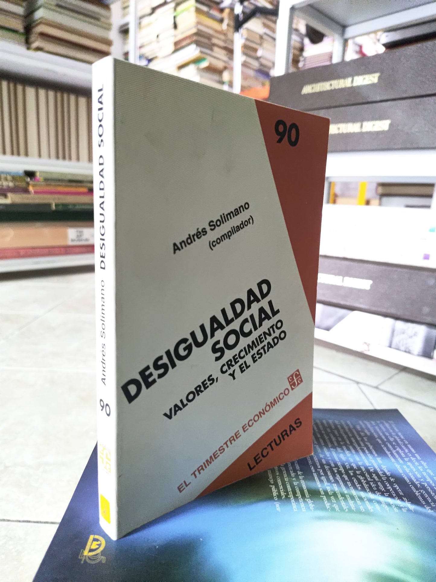 DESIGUALDAD SOCIAL VALORES CRECIMIENTO Y EL ESTADO POR ANDRES SOLIMANO USADO SOCIOLOGIA JUAREZ 515