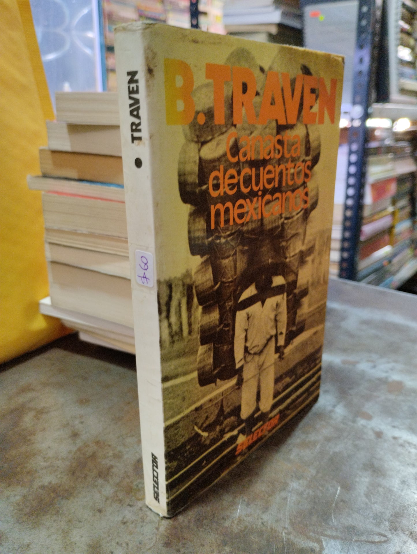 CANASTA DE CUENTOS MEXICANOS POR B TRAVEN USADO NOVELAS ALDAMA