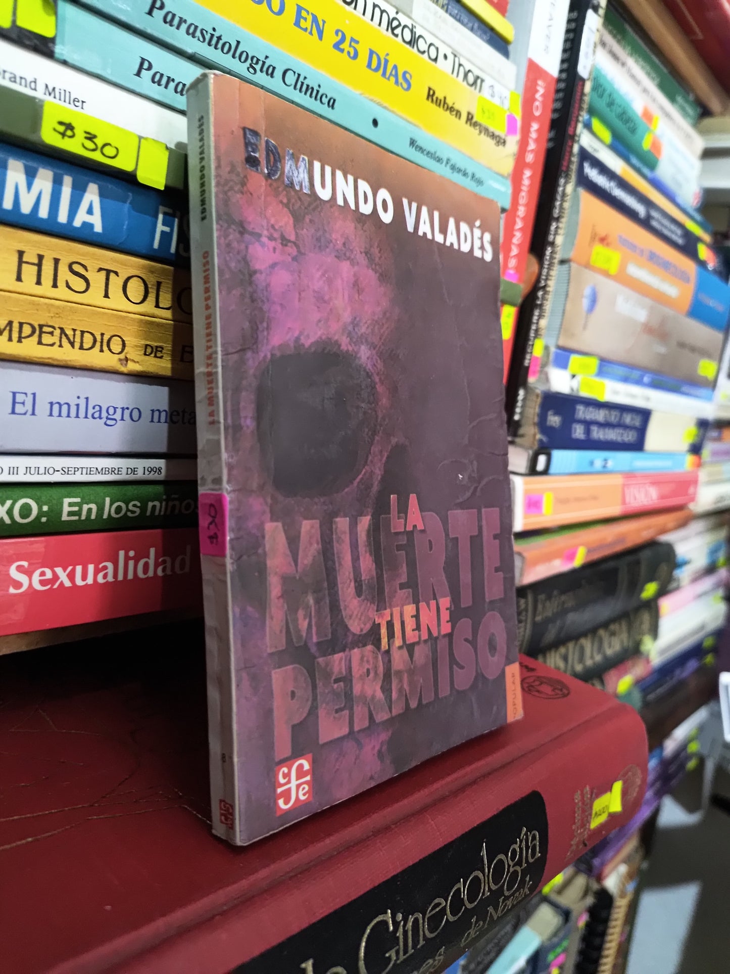 LA MUERTE TIENE PERMISO POR EDMUNDO VALADES USADO NOVELAS LITERARIO 305