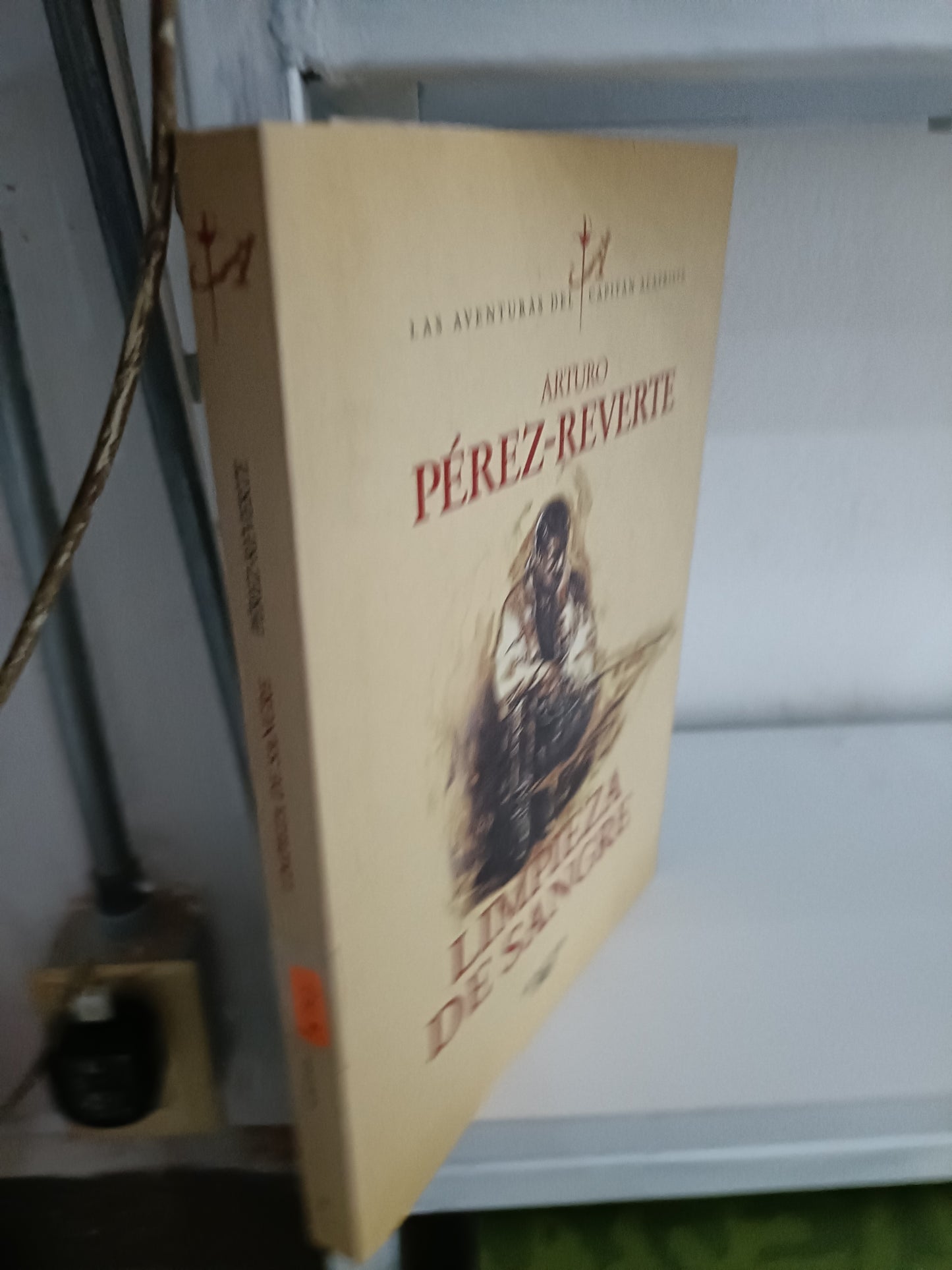 LIMPIEZA DE SANGRE POR ARTURO PEREZ REVERTE USADO NOVELA JUAREZ 515