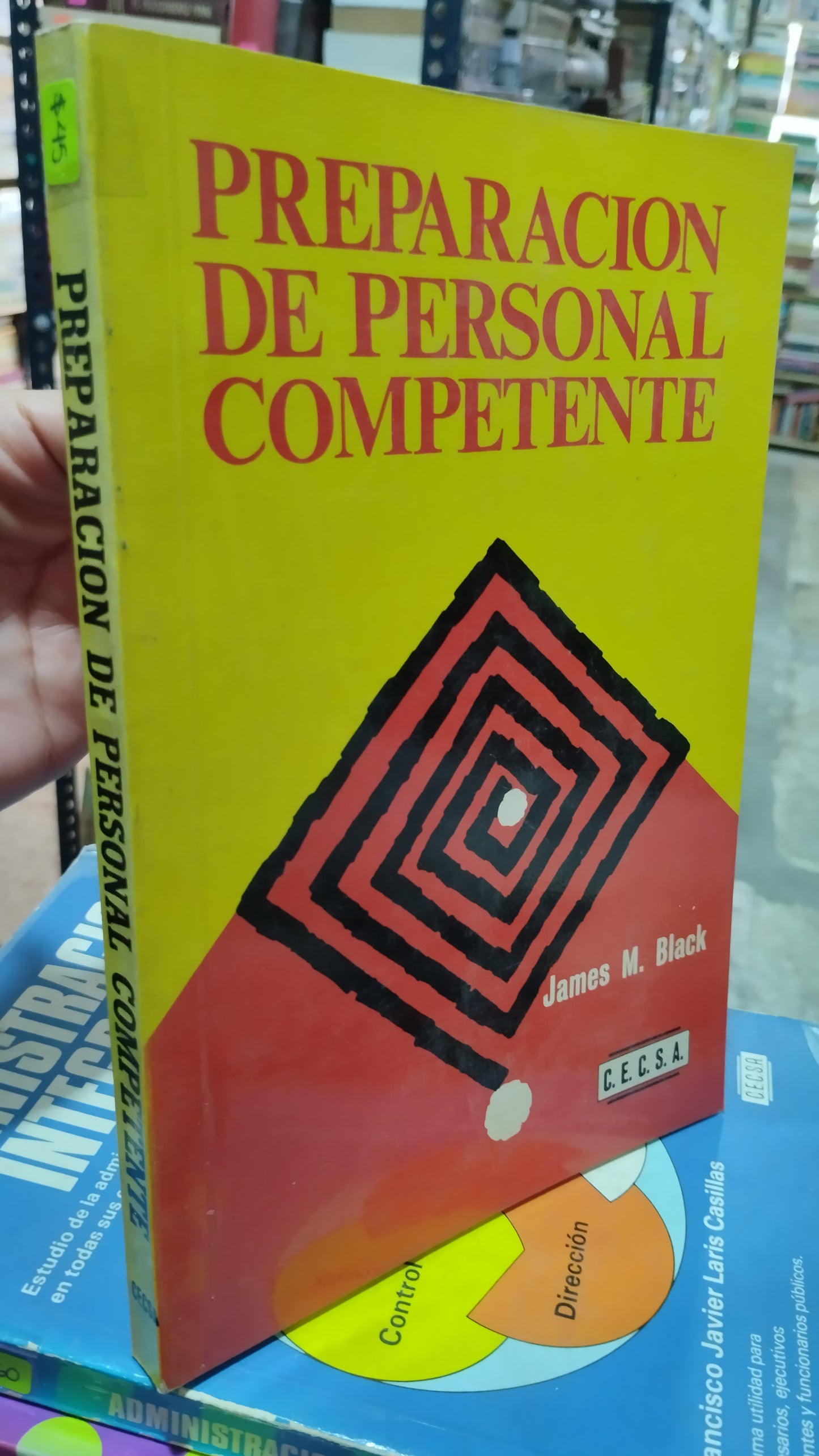 PREPARACION DE PERSONAL COMPETENTE POR JAMES M BLACK LIBRO USADO ADMINISTRACION ALDAMA
