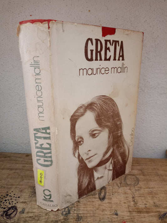 GRETA POR MAURICE MALLIN USADO NOVELA LITERARIO 305