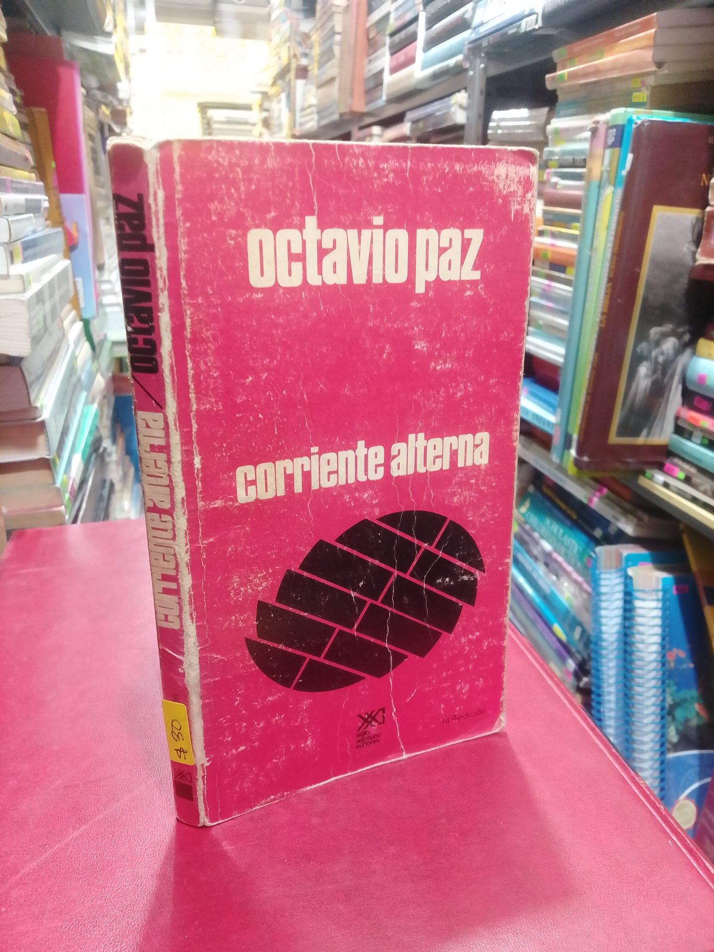CORRIENTE ALTERNA POR OCTAVIO PAZ USADO NOVELA JUÁREZ