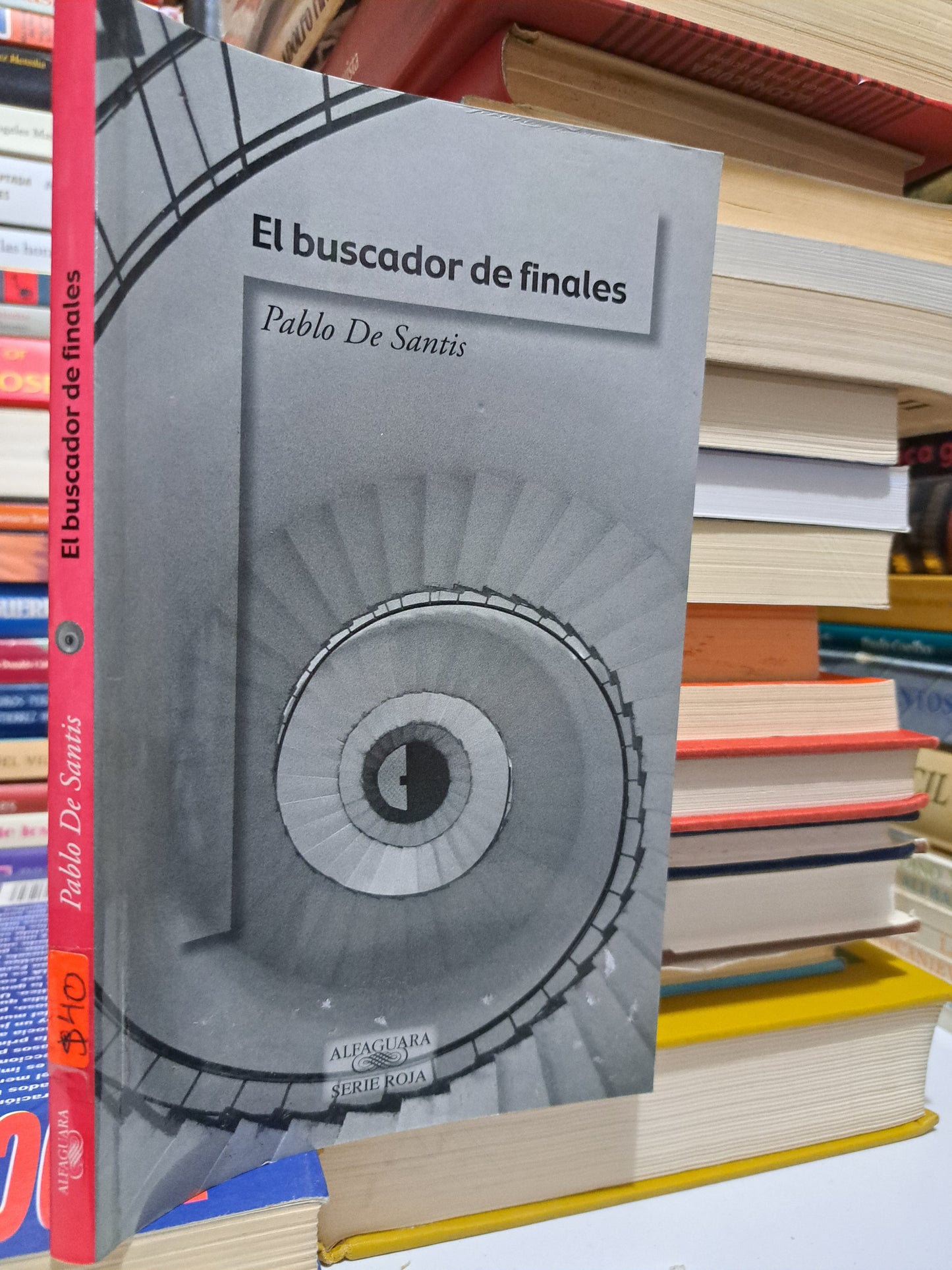 EL BUSCADOR DE FINALES PABLO DE SANTIS USADO NOVELA JUÁREZ