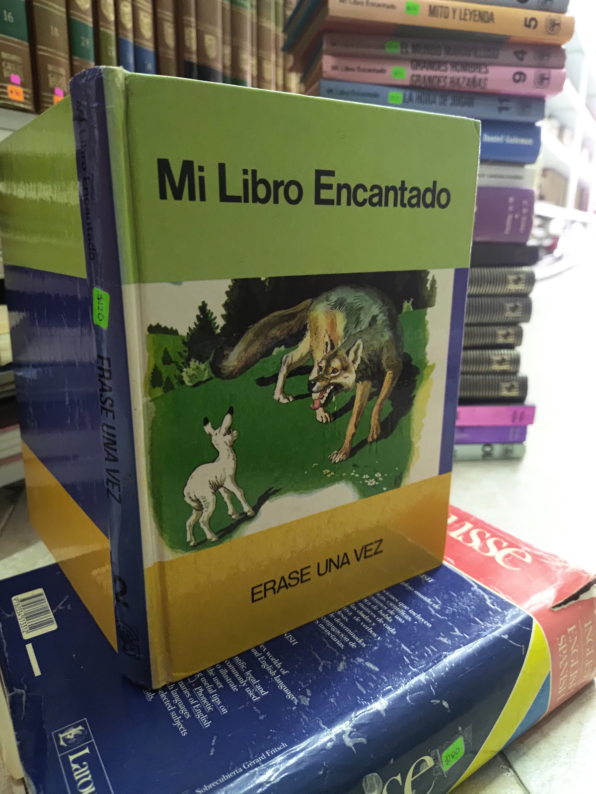 MI LIBRO ENCANTADO ERASE UNA VEZ POR EDITORIAL CUMBRE USADO INFANTILES JUAREZ 515