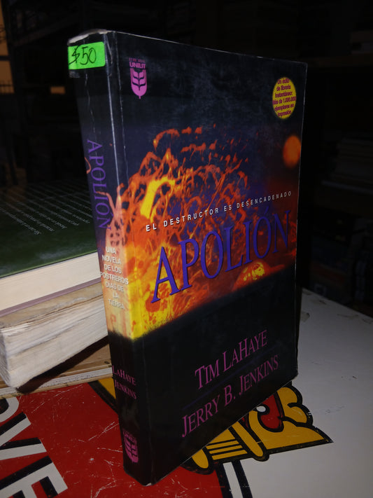 APOLIÓN POR TIM LAHAYE & JERRY B. JENKINS USADO NOVELA LITERARIO 207