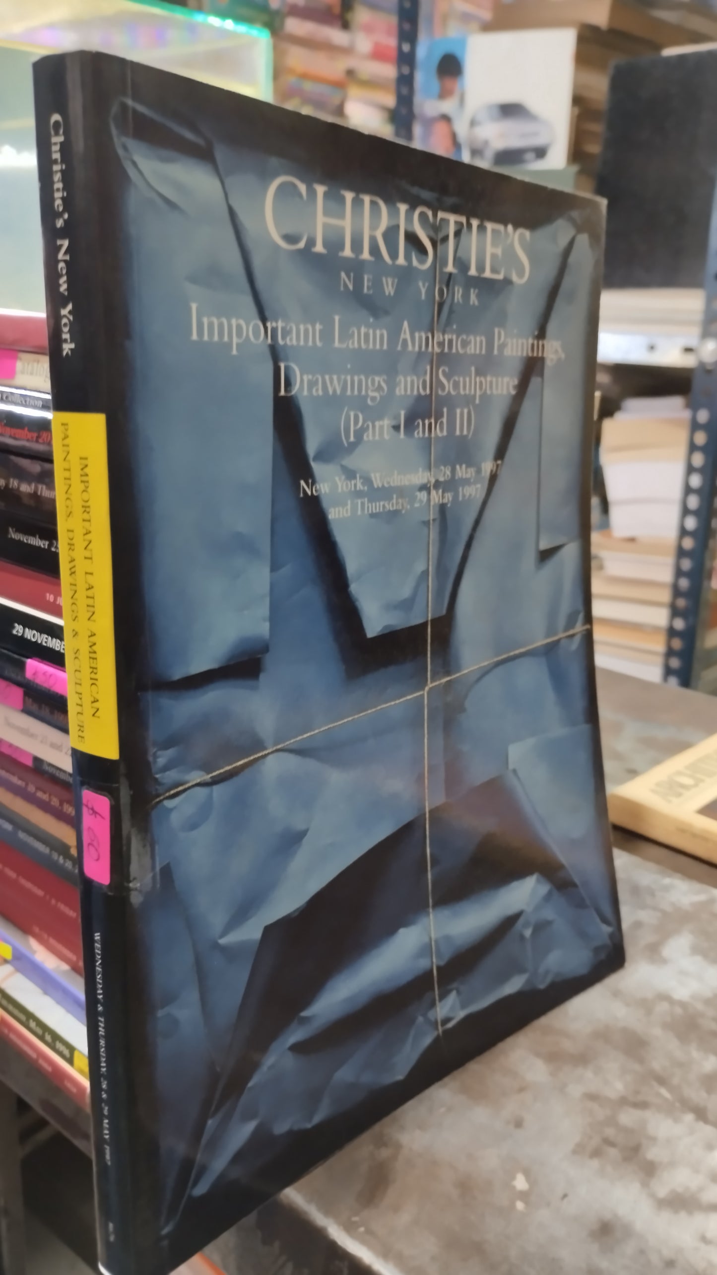 IMPORTANT LATIN AMERICAN PAINTINGS DRAWINGS AND SCULPTURE PART I AND II LIBRO USADO ARTE ALDAMA