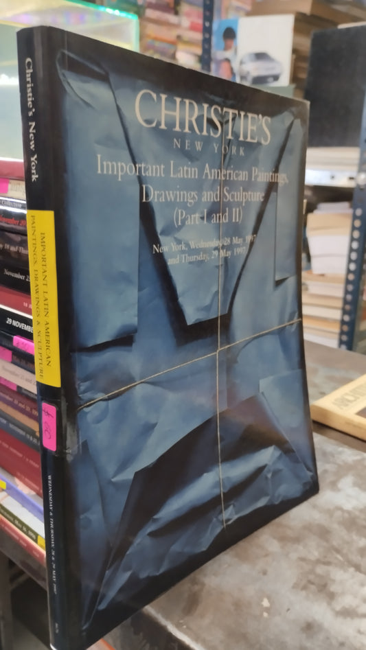 IMPORTANT LATIN AMERICAN PAINTINGS DRAWINGS AND SCULPTURE PART I AND II LIBRO USADO ARTE ALDAMA
