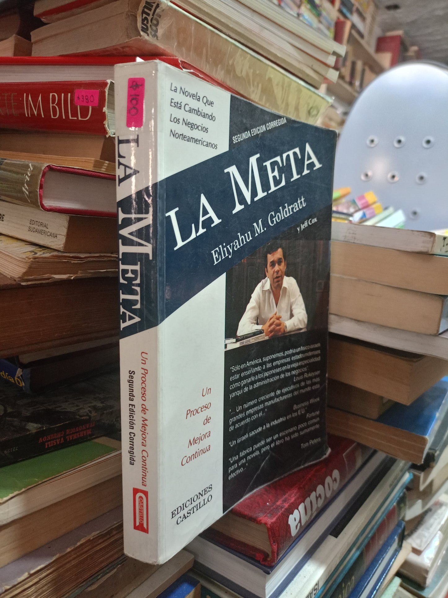 LA META POR ELIYAHU M. GOLDRATT USADO SUPERACIÓN PERSONAL ALDAMA