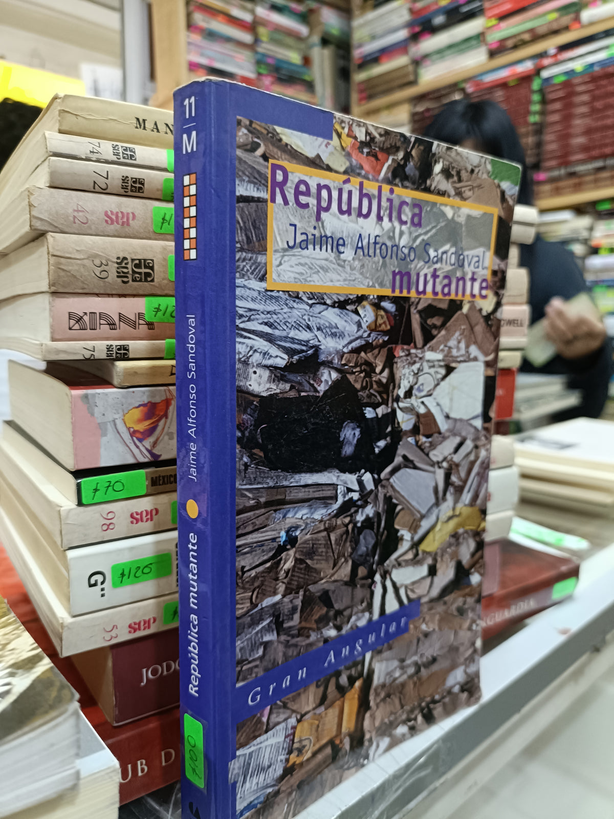 REPUBLICA MUTANTE POR JAIME ALFONSO SANDOVAL USADO NOVELA JUAREZ 515