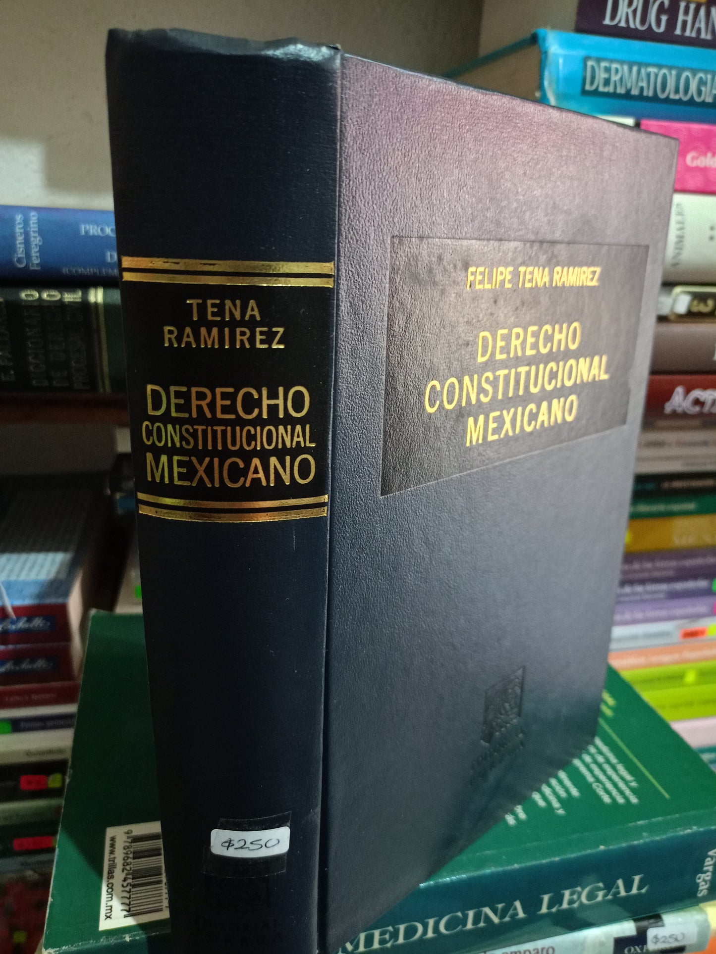 DERECHO CONSTITUCIONAL MEXICANO POR FELIPE TENA RAMÍREZ USADO DERECHO LITERARIO 305