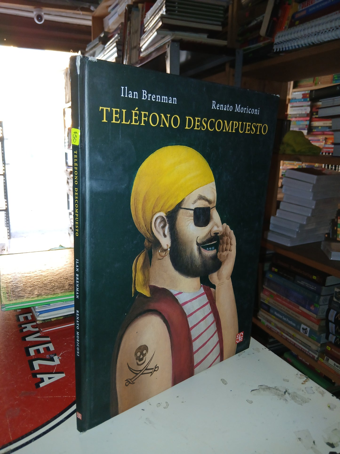 TELÉFONO DESCOMPUESTO POR ILAN BRENMAN Y RENATO MORICONI USADO INFANTIL LITERARIO 207
