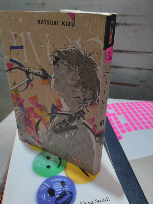 GIVEN 5 POR NATSUKI KIZU USADO NOVELAS ALDAMA