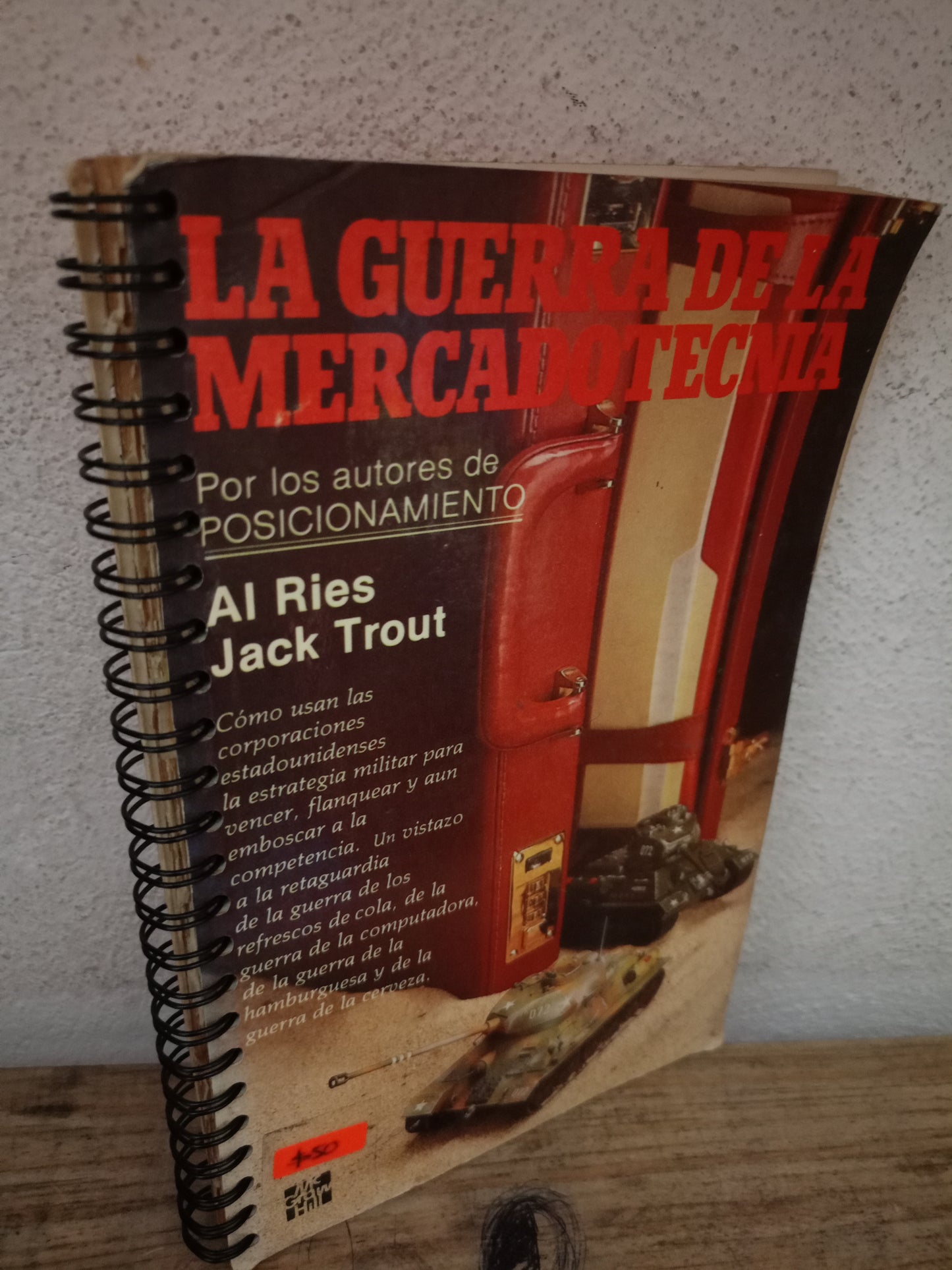 LA GUERRA DE LA MARCADOR TECNIA POR AL RIES Y JACK TROUT USADO ADMINISTRACIÓN LITERARIO 305