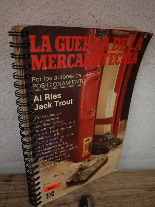 LA GUERRA DE LA MARCADOR TECNIA POR AL RIES Y JACK TROUT USADO ADMINISTRACIÓN LITERARIO 305