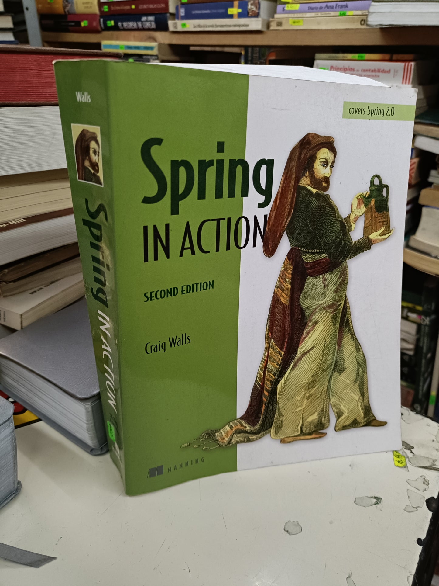 SPRING IN ACTION POR CRAIG WALLS USADO COMPUTACIÓN LITERARIO 207