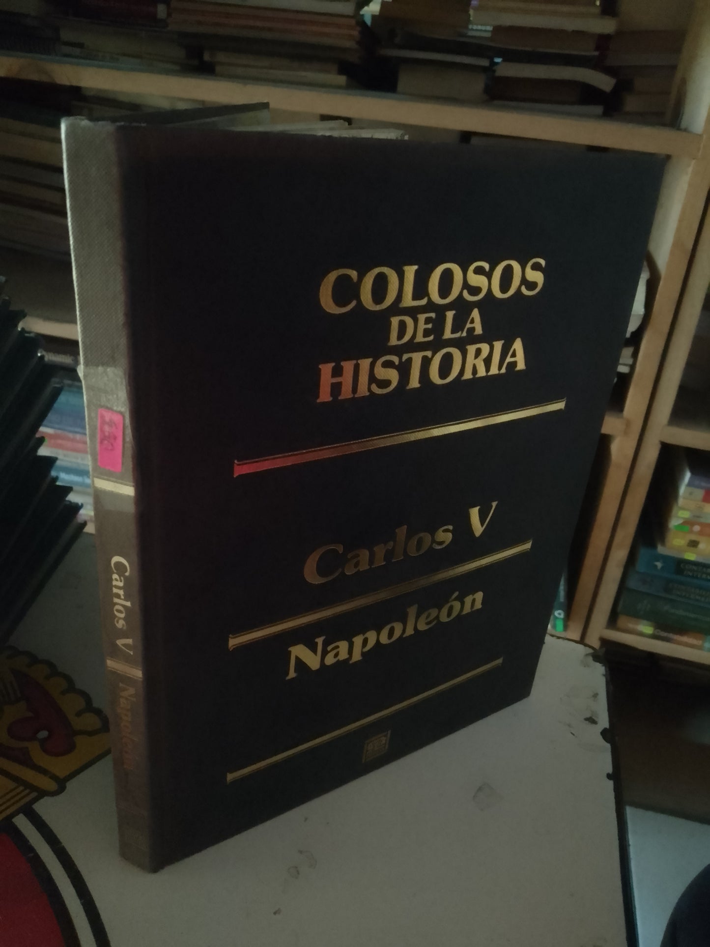 COLOSOS DE LA HISTORIA: CARLOS V / NAPOLEÓN (VARIOS AUTORES) USADO HISTORIA LITERARIO 207