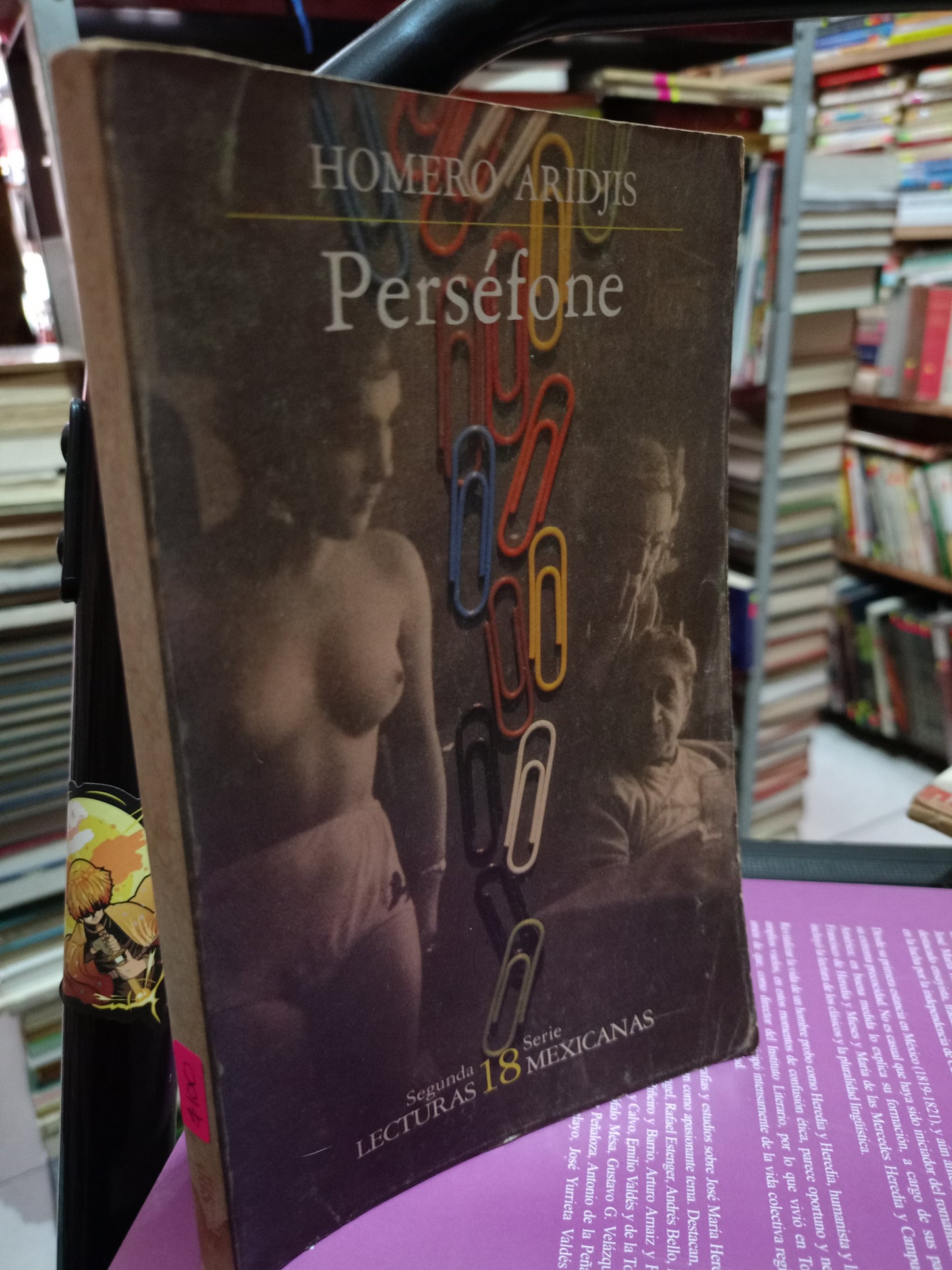 PERSEFONE POR HOMERO ARIDJIS USADO NOVELA LITERARIO 305