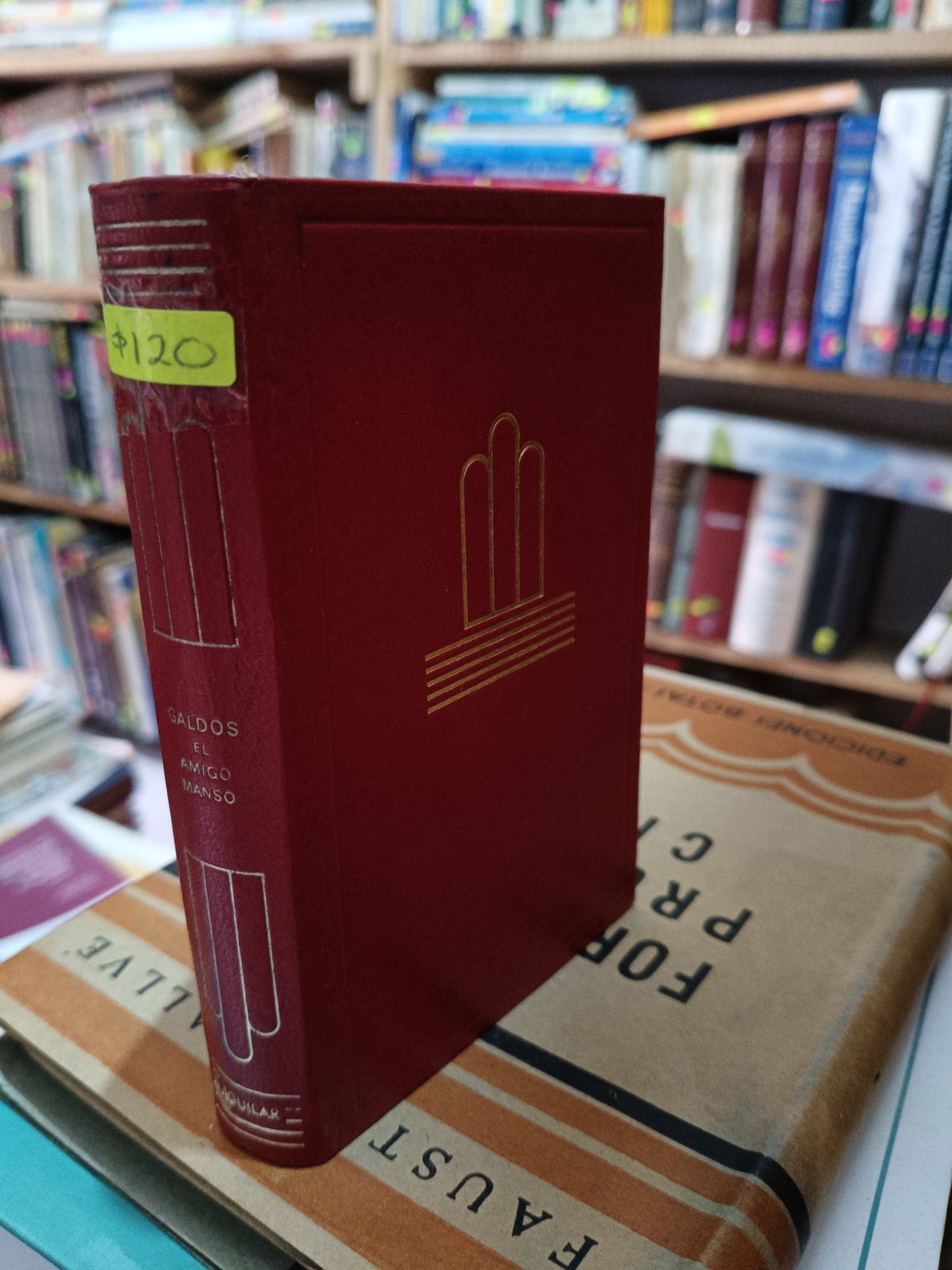 GALDOS EL AMIGO MANSO  USADO NOVELA LITERARIO 305