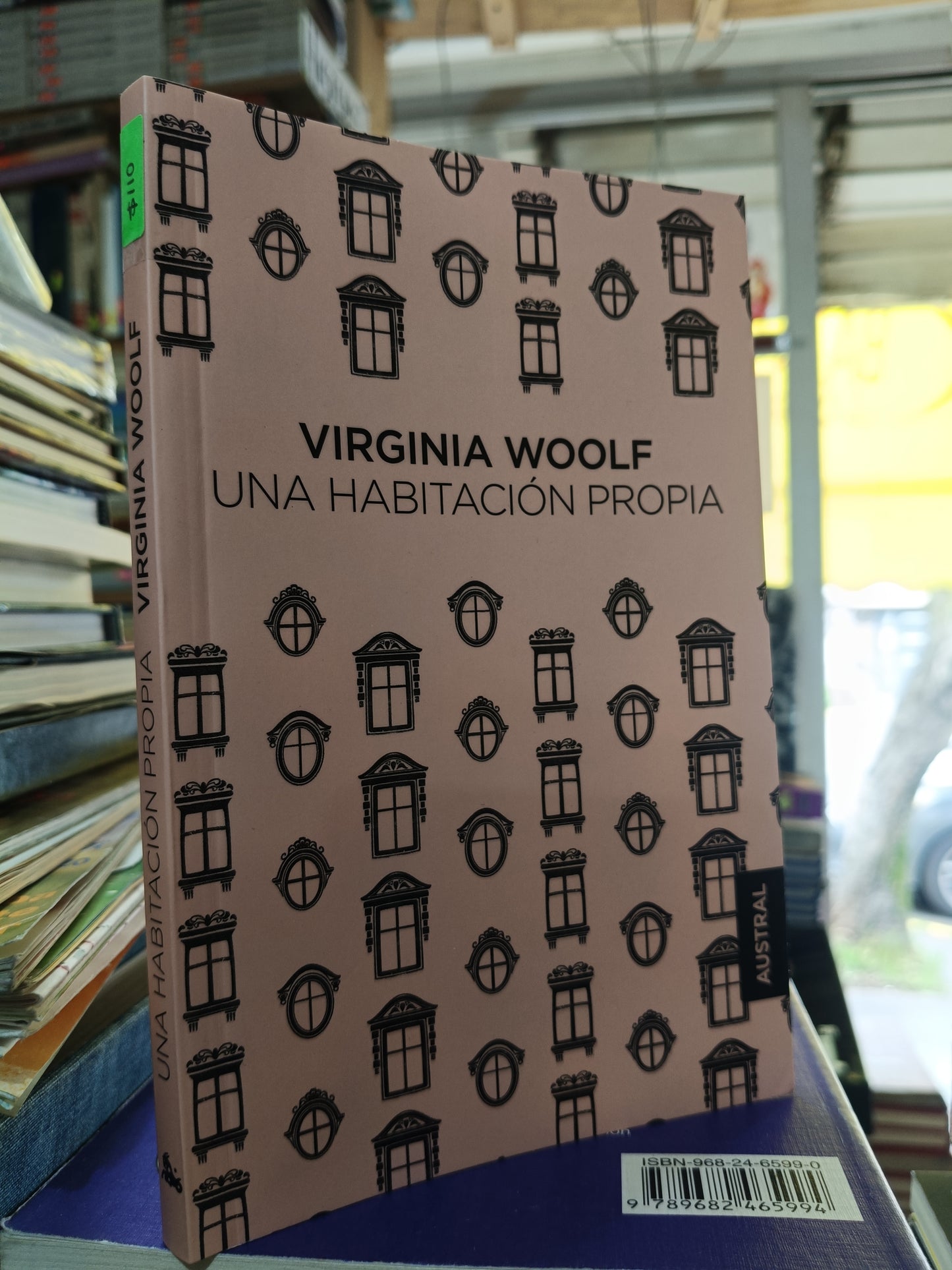 UNA HABITACION PROPIA POR VIRGINIA WOOLF USADO NOVELA JUAREZ 507