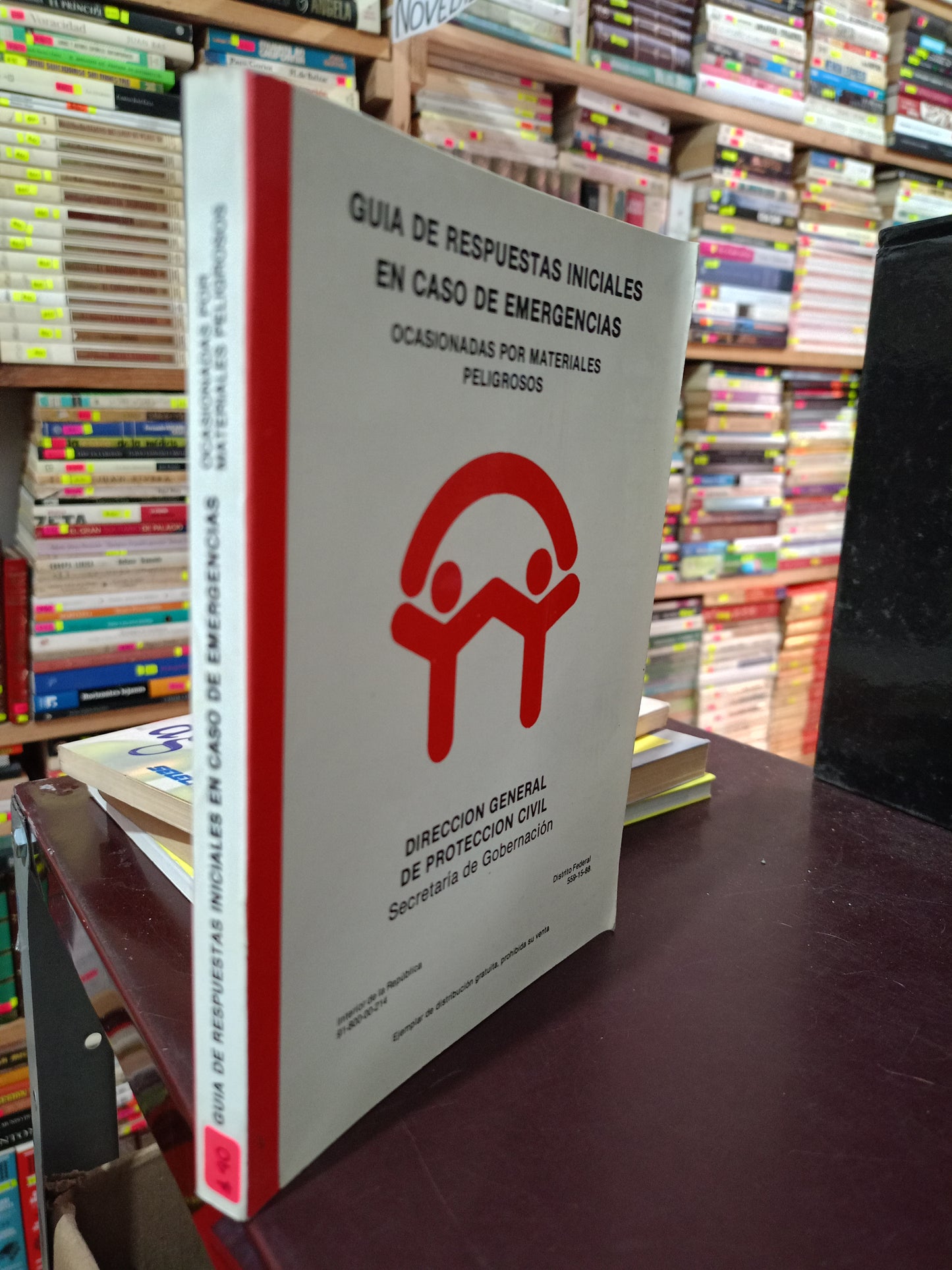 GUIA DE RESPUESTAS INICIALES EN CASO DE EMERGENCIAS USADO SALUD LITERARIO 305