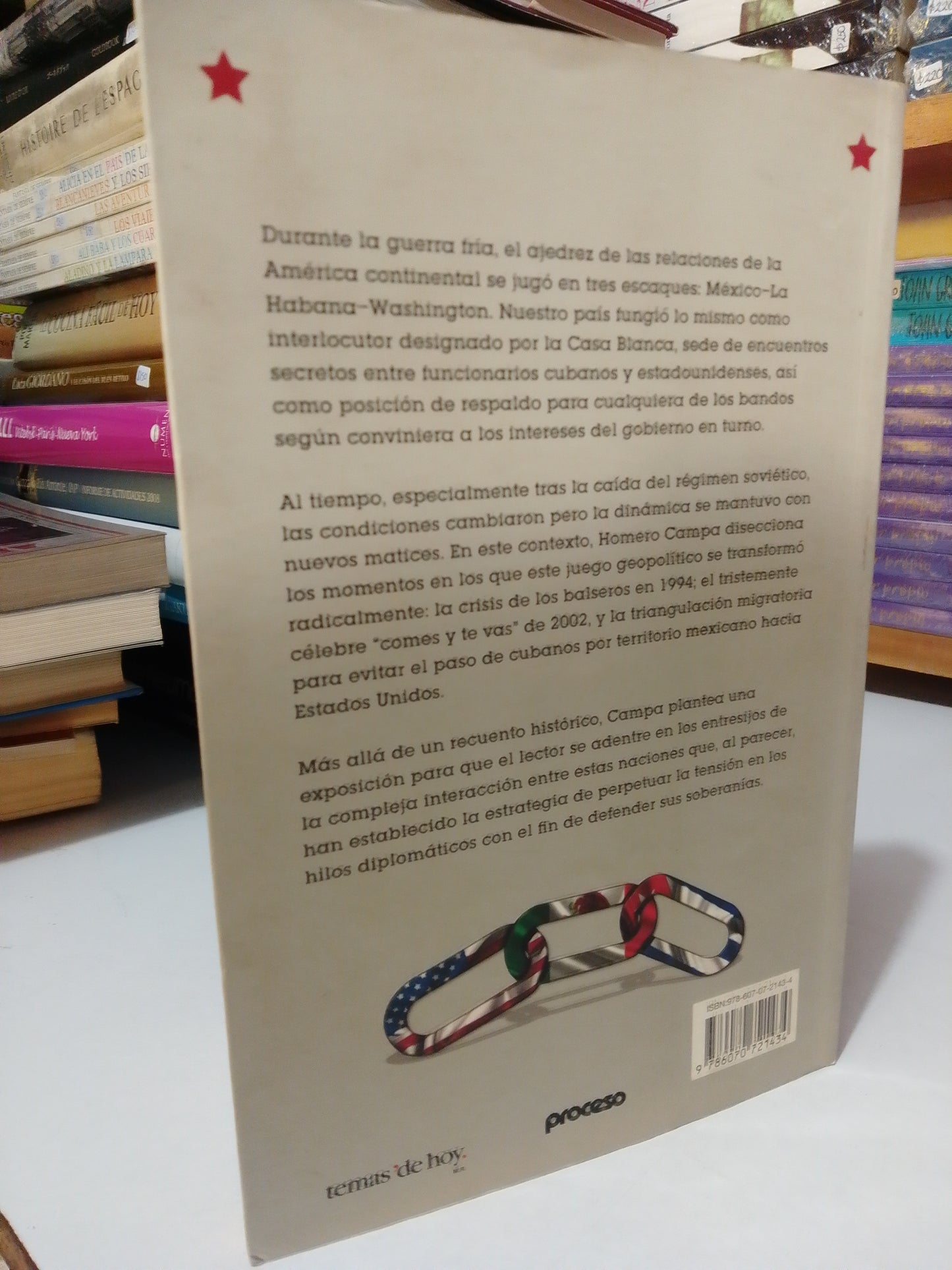 LA CONEXION MEXICO LA HABANA WASHINGTON POR HOMERO CAMPA USADO HISTORIA JUAREZ