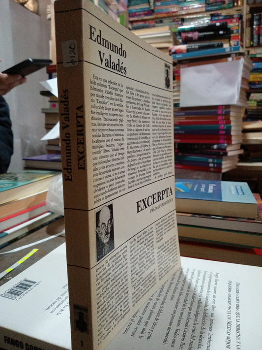 EXCERPTA PAGINA PERIODISTICA  POR EDMUNDO VALADES USADO POLITICA ALDAMA
