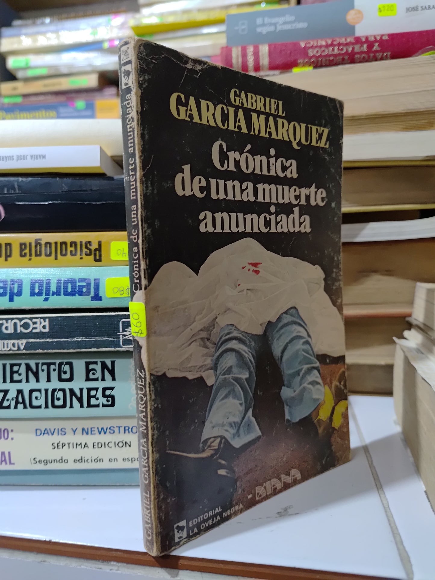 CRONICA DE UNA MUERTE ANUANCIADA POR GABRIEL GARCIA MARQUEZ USADO POESIA JUAREZ 507