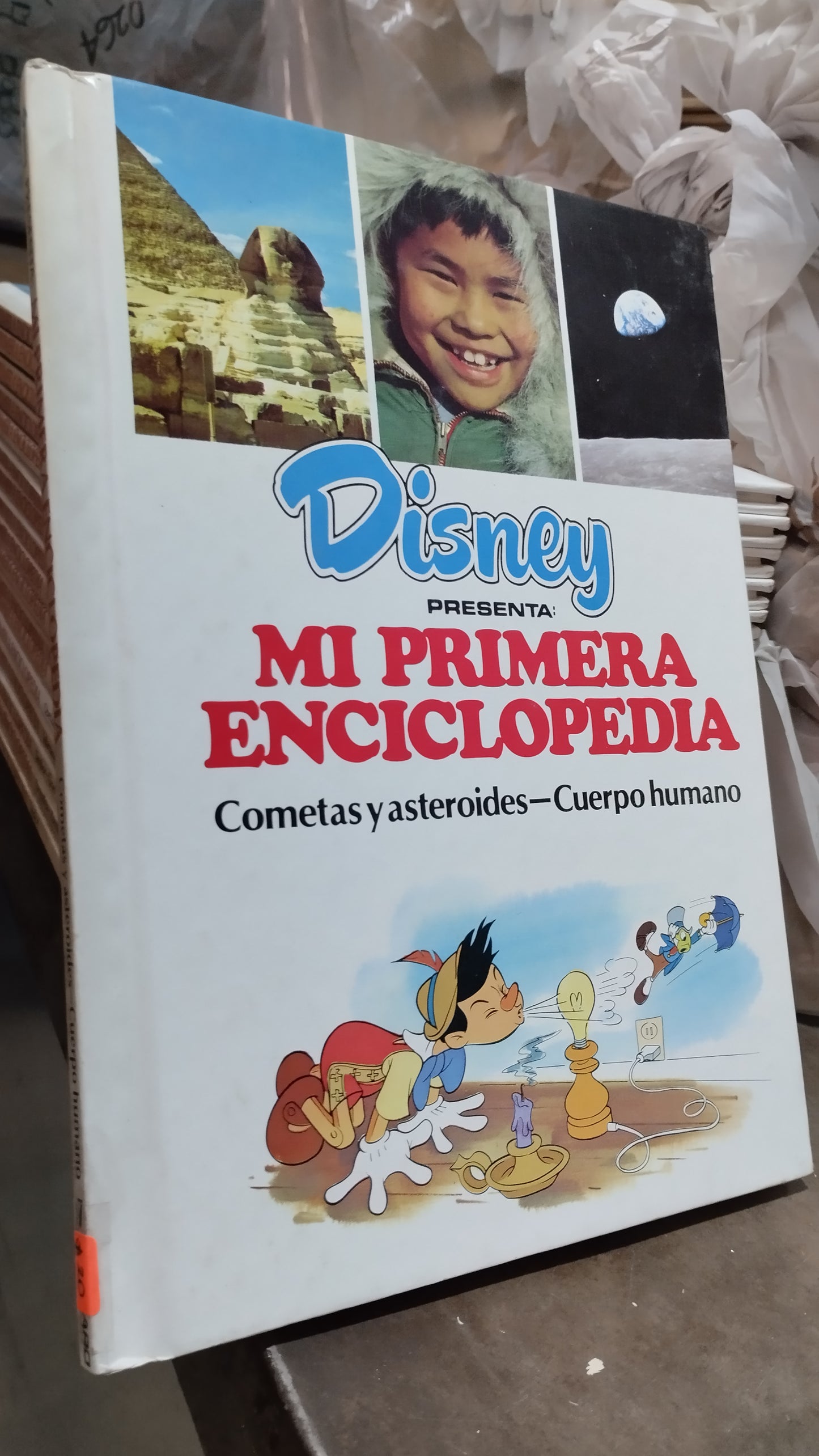 MI PRIMERA ENCICLOPEDIA COMETAS Y ASTEROIDES CUERPO HUMANO LIBRO USADO INFANTIL ALDAMA