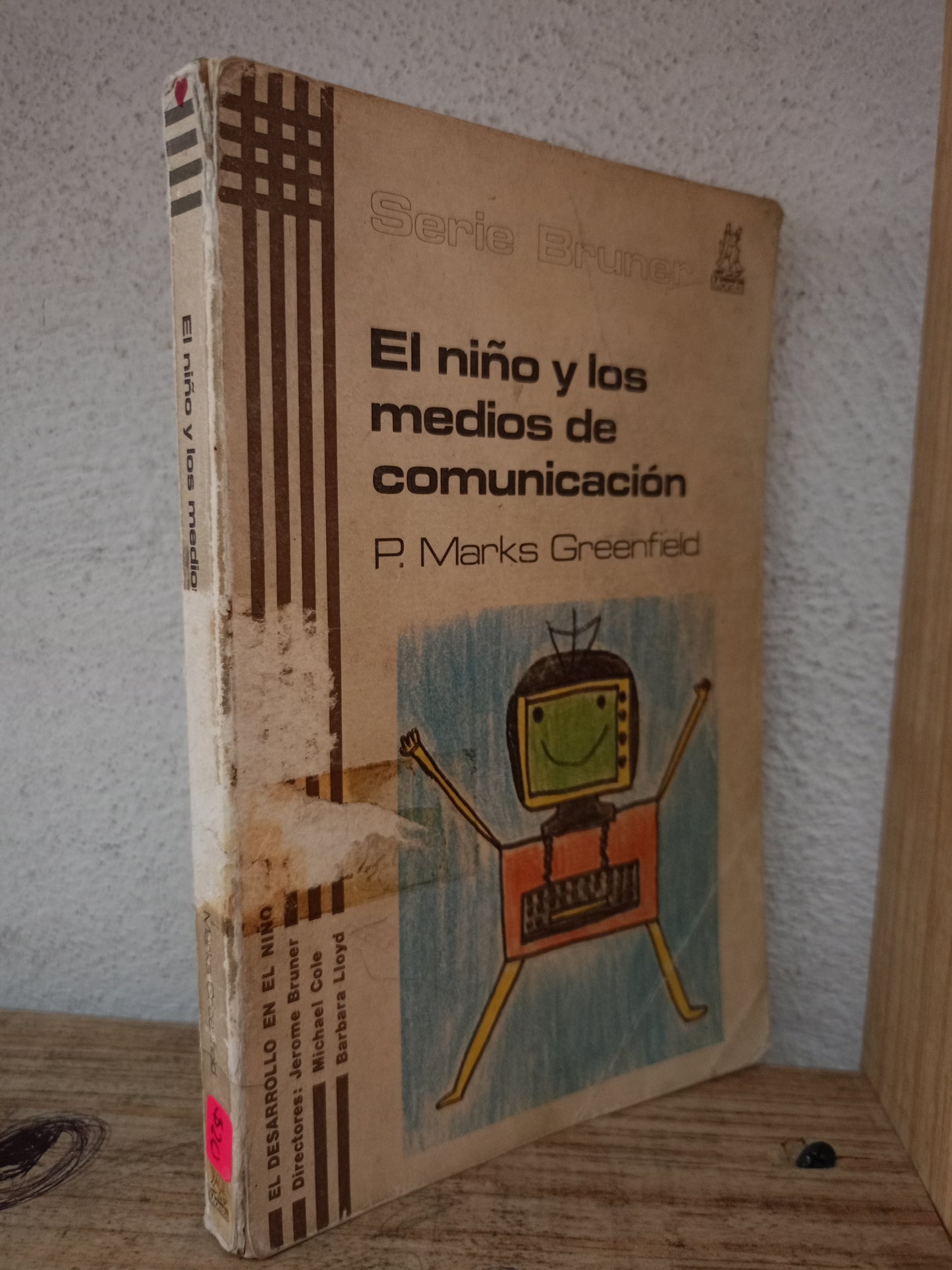 EL NIÑO Y LOS MEDIOS DE COMUNICACIÓN POR P. MARKS GREENFIELD USADO EDUCACIÓN LITERARIO 305